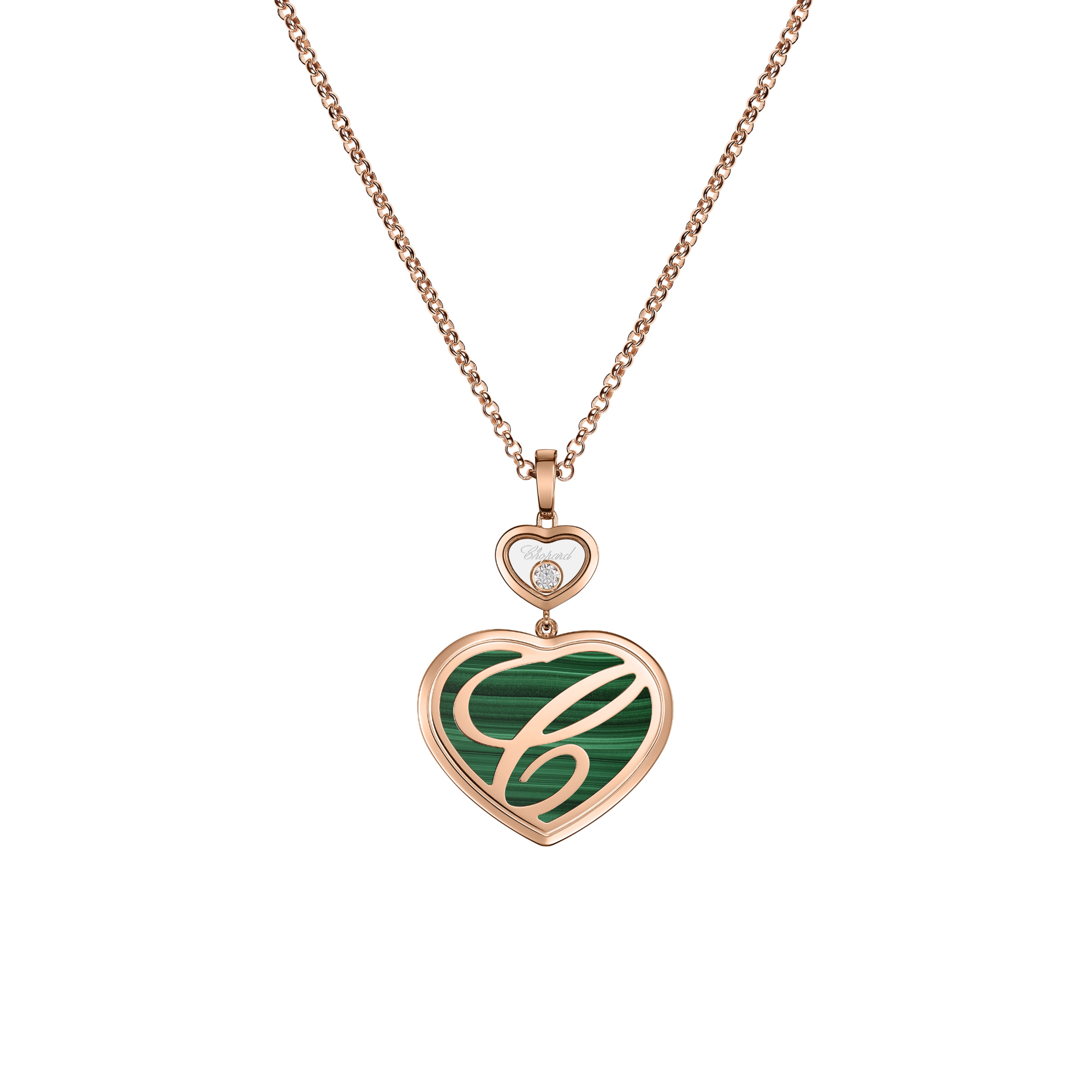Chopard Happy Hearts Anhänger mit Halskette (Ref: 79A075-5191)