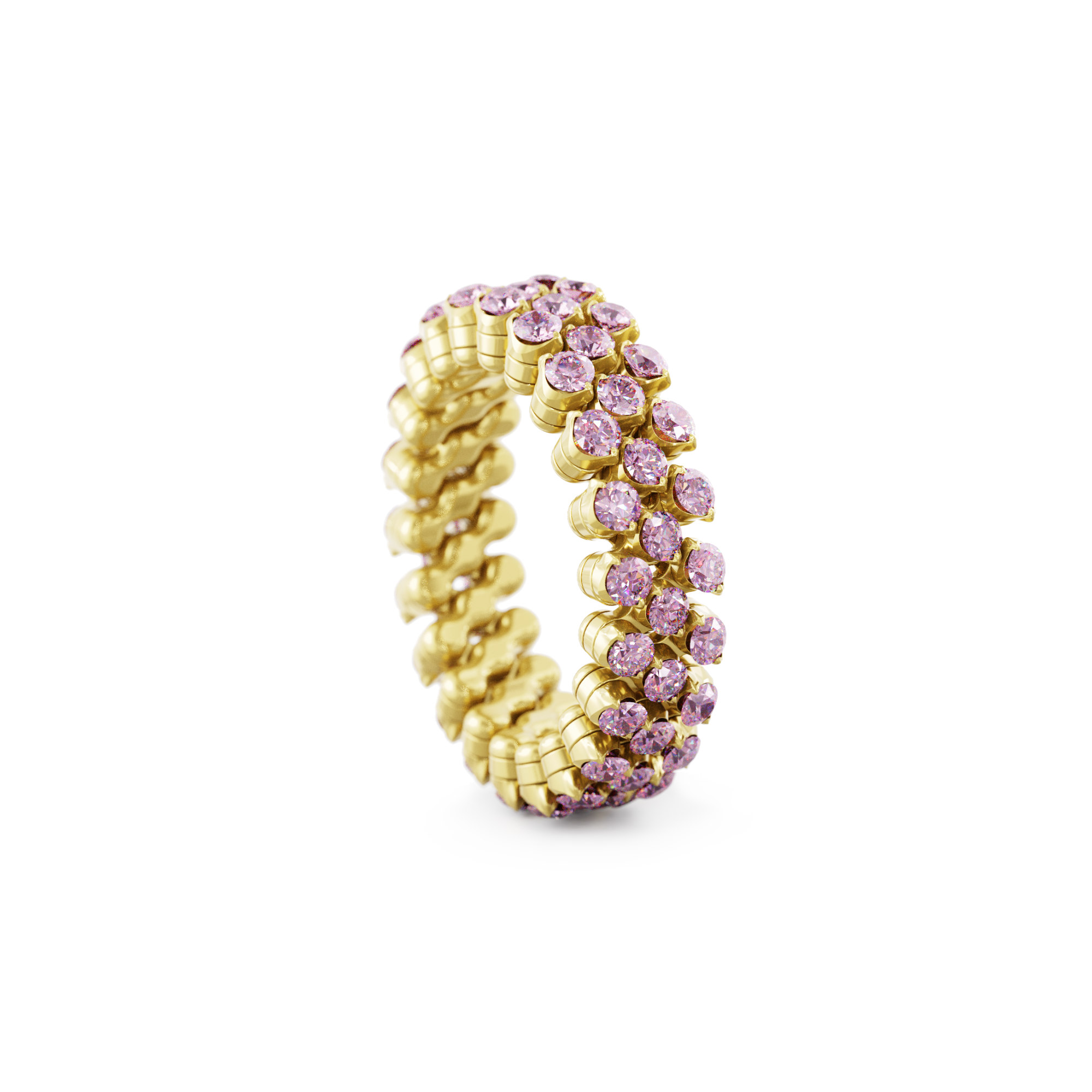 Serafino Consoli Brevetto Multi-Size Ring (Ref: RMS 3F2 YG PS)