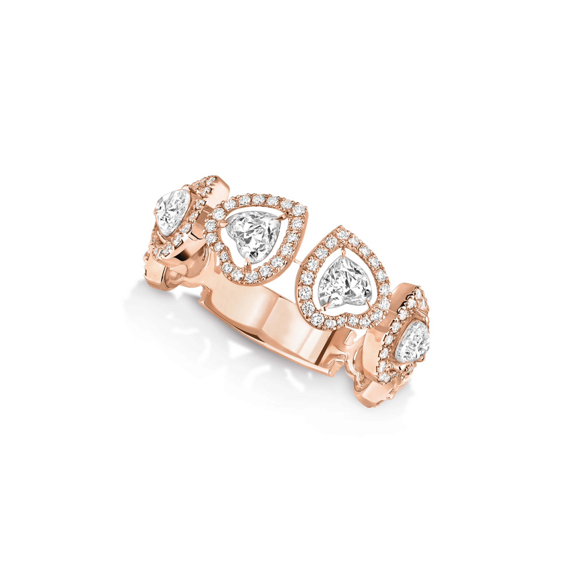 Messika Joy Coeur Multi Diamant-Ehering (Ref: 12471-PG)