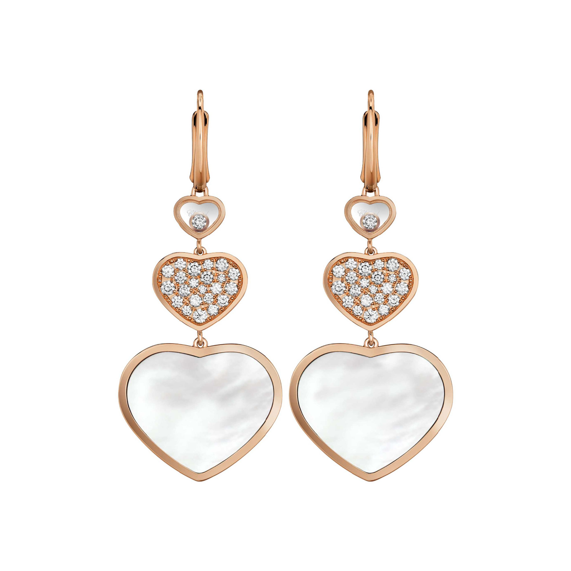 Chopard Happy Hearts Ohrhänger (Ref: 837482-5316)