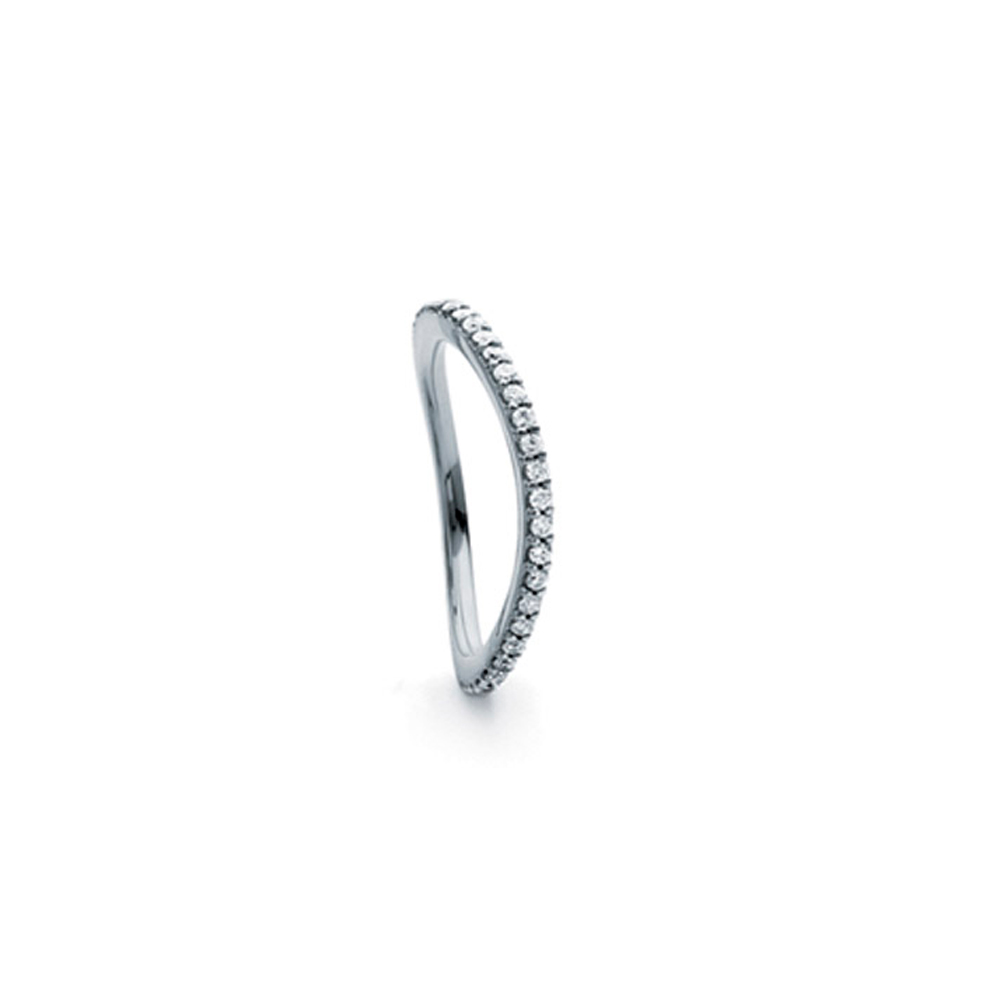 Ole Lynggaard Copenhagen Love Band Ring Curved (Ref: A2601-510)
