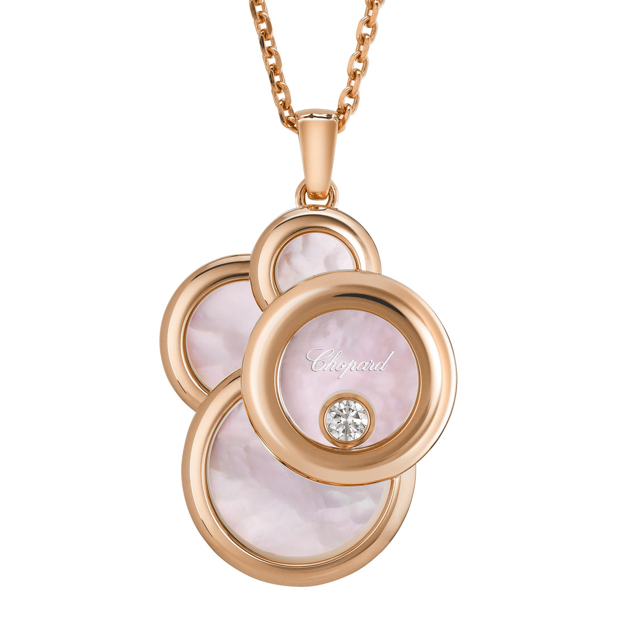 Chopard Happy Diamonds Anhänger mit Kette (Ref: 799888-5006)