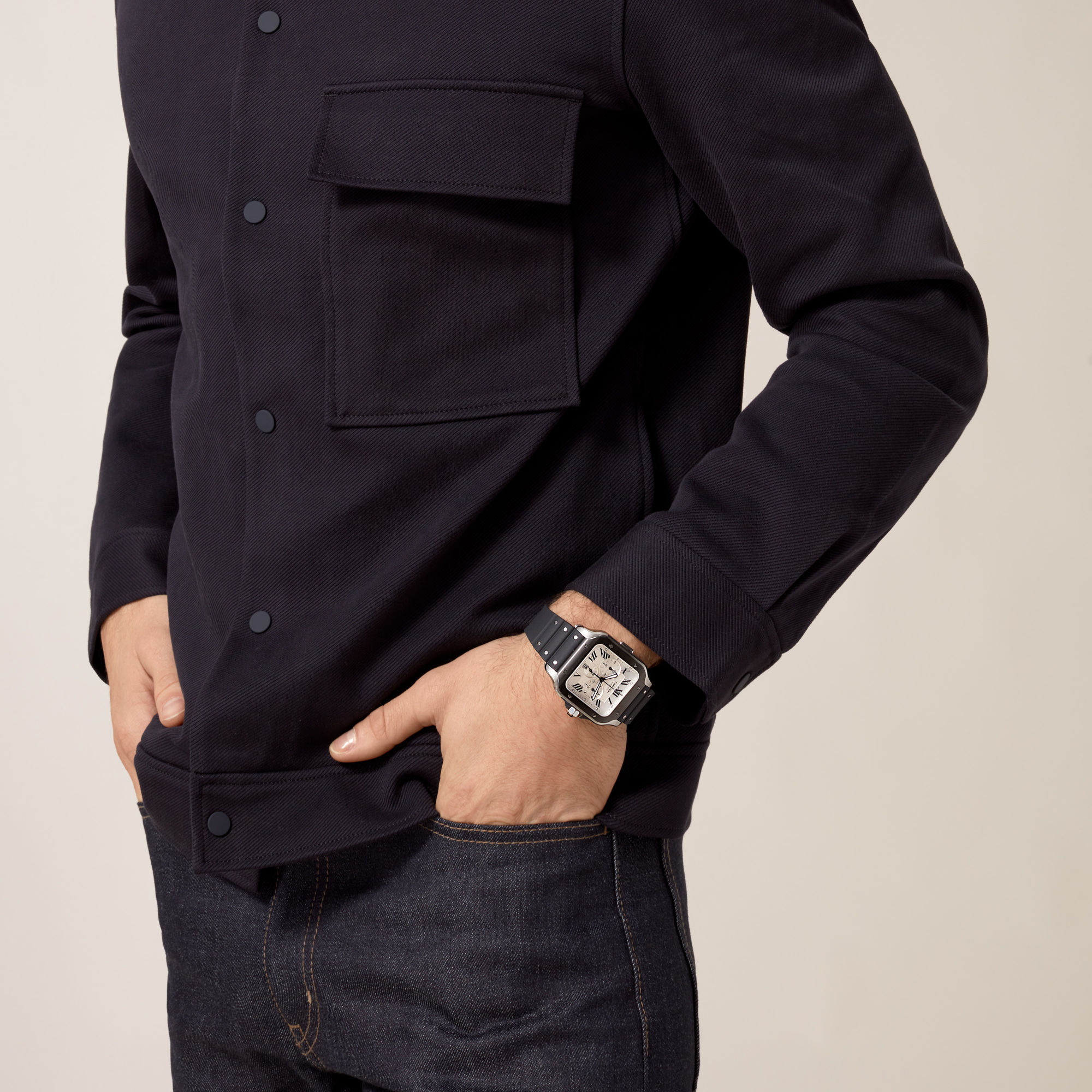 Santos de cartier chronograph 2019 clearance