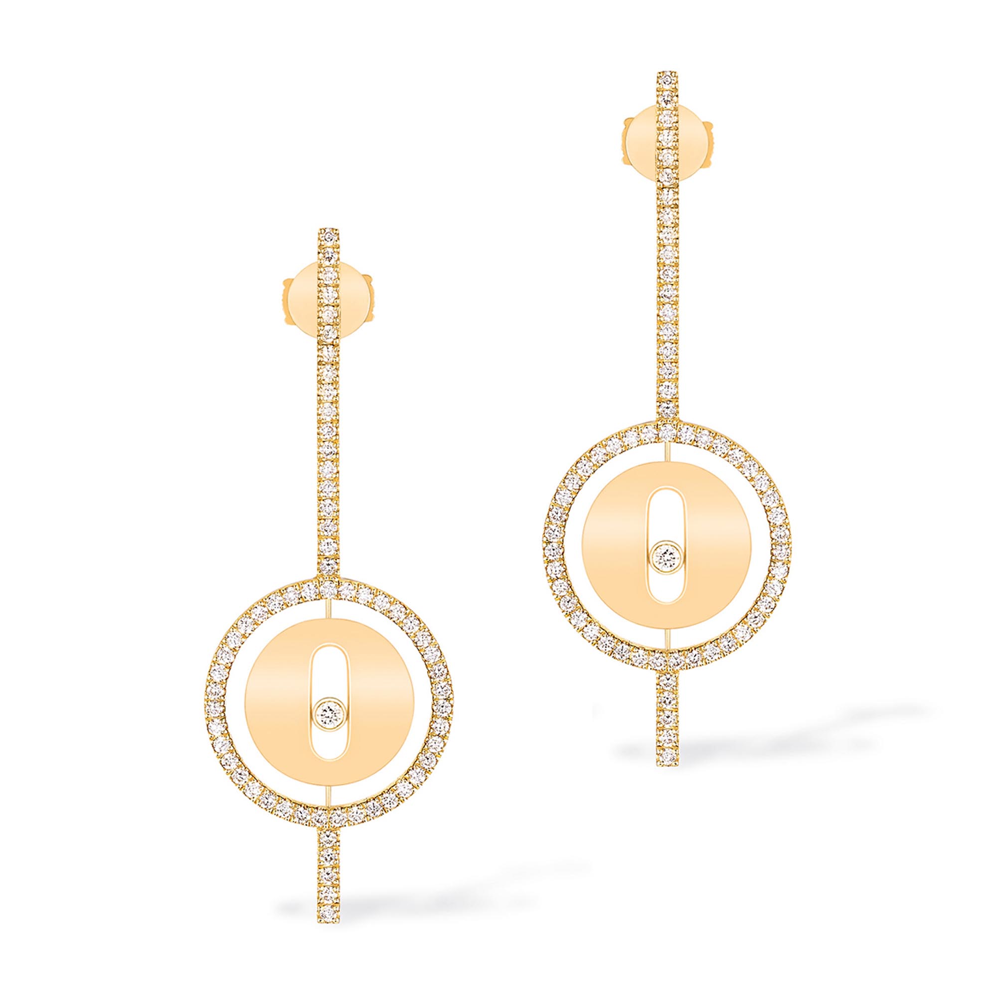 Messika Lucky Move Arrow Ohrring (Ref: 07516-YG)