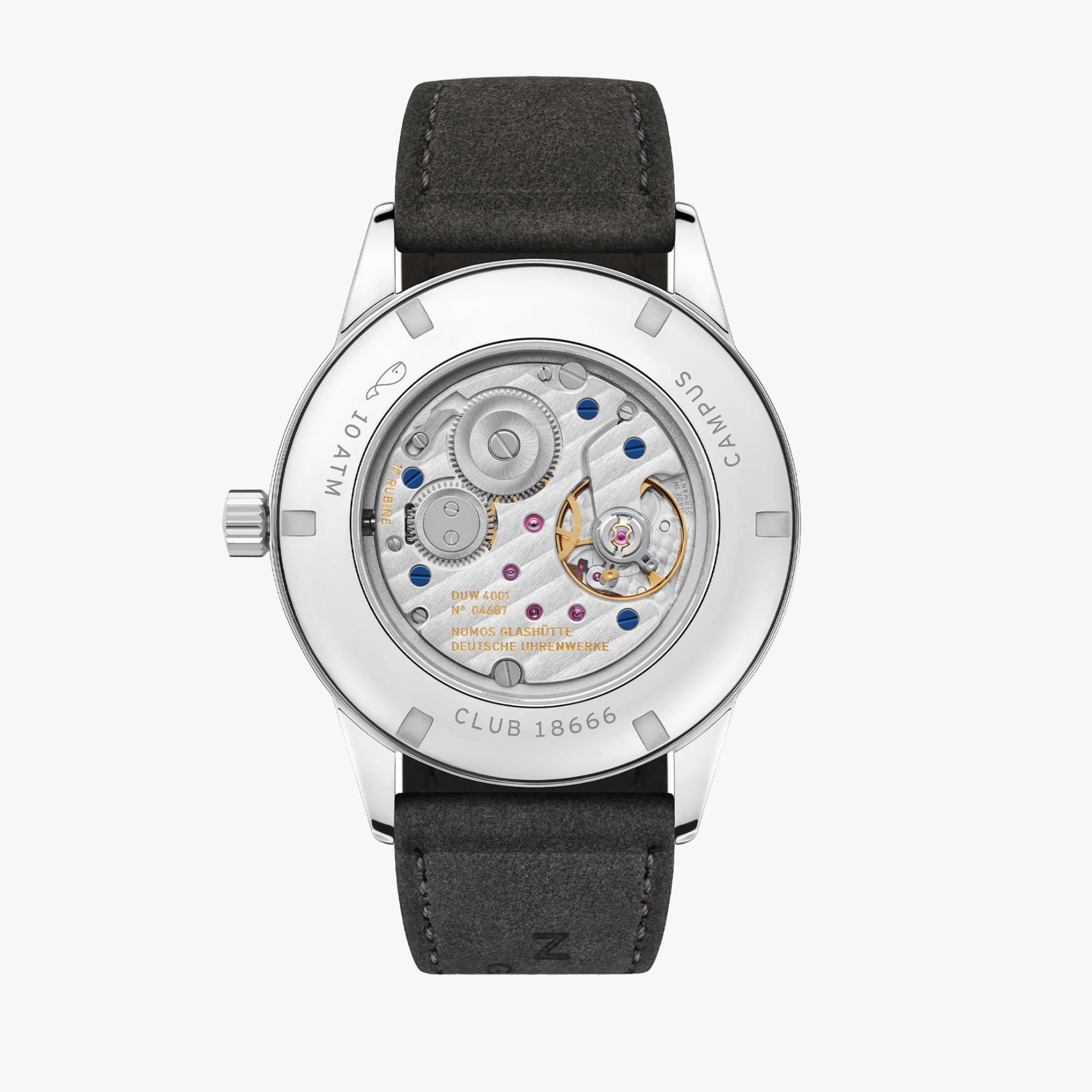 NOMOS Glashütte Club Campus 38 All Olive (Ref: 739.GB)