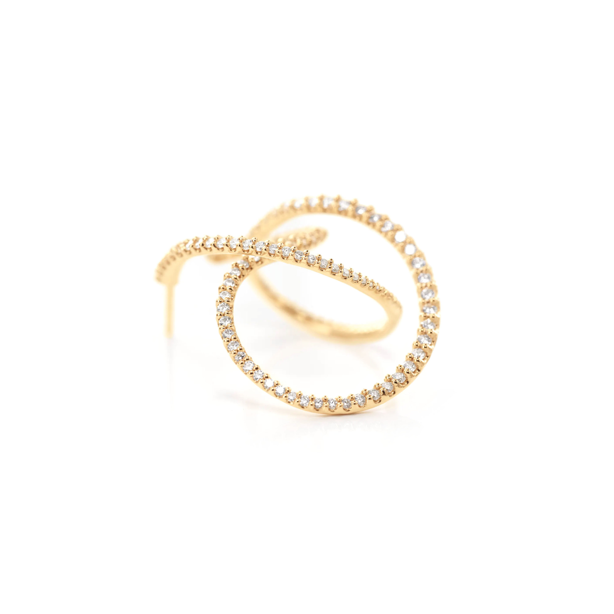 Ole Lynggaard Copenhagen Twisted Love Bands Ohrringe (Ref: A3096-402)