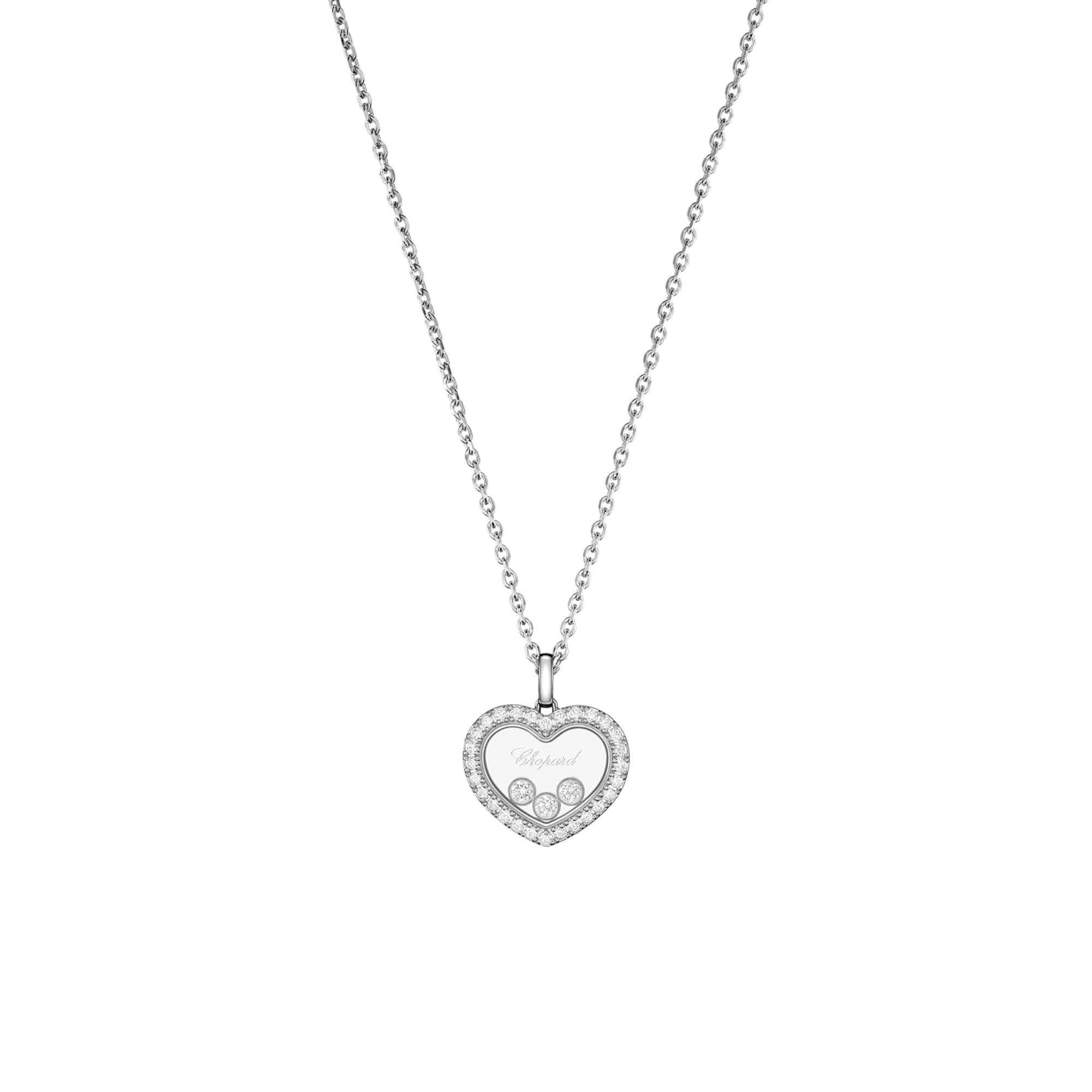Chopard Happy Diamonds Icons Anhänger mit Halskette (Ref: 79A193-1201)