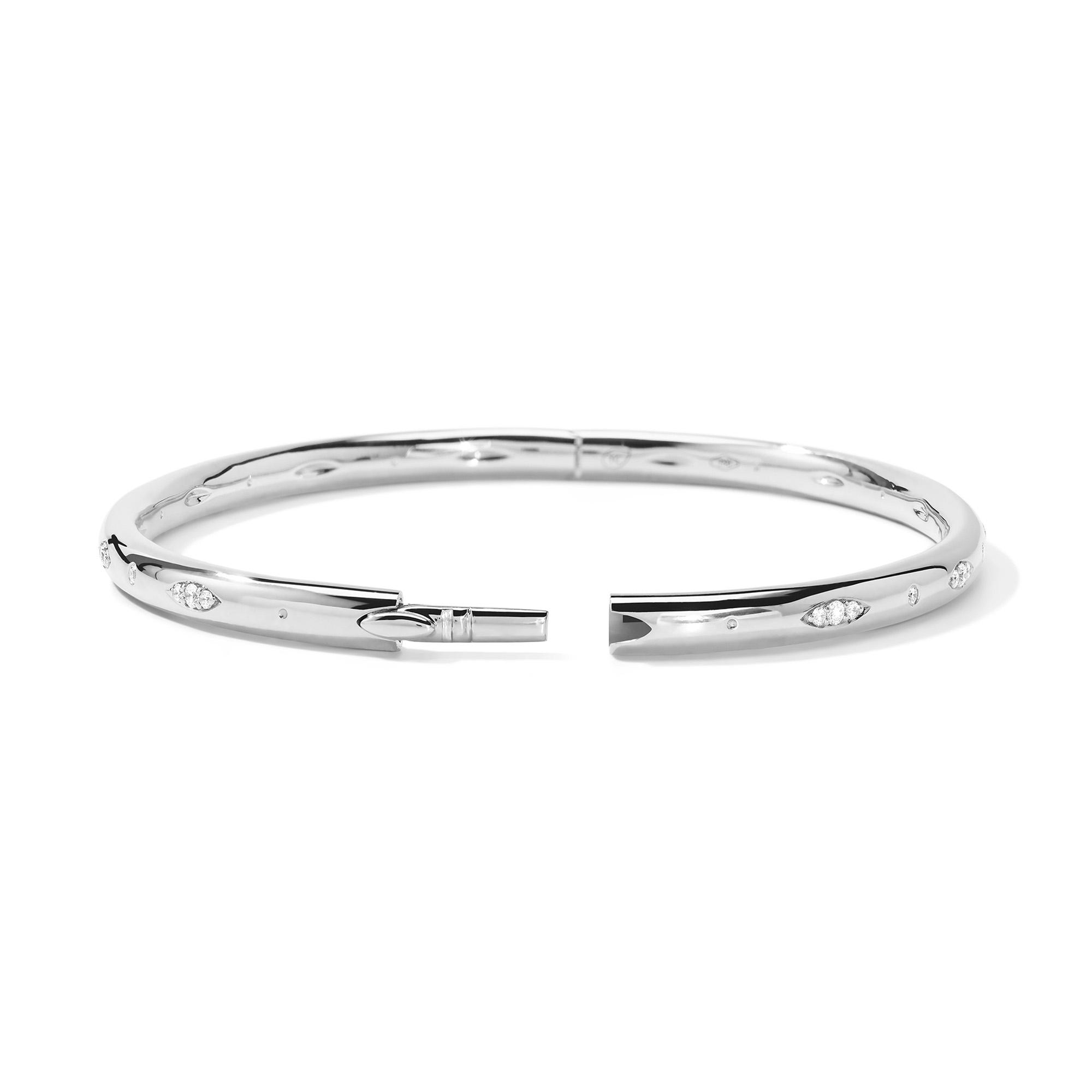 Tamara Comolli GYPSY Armspange "Diamant Pavé " medium (Ref: BA-Gyp-p-17-wg)