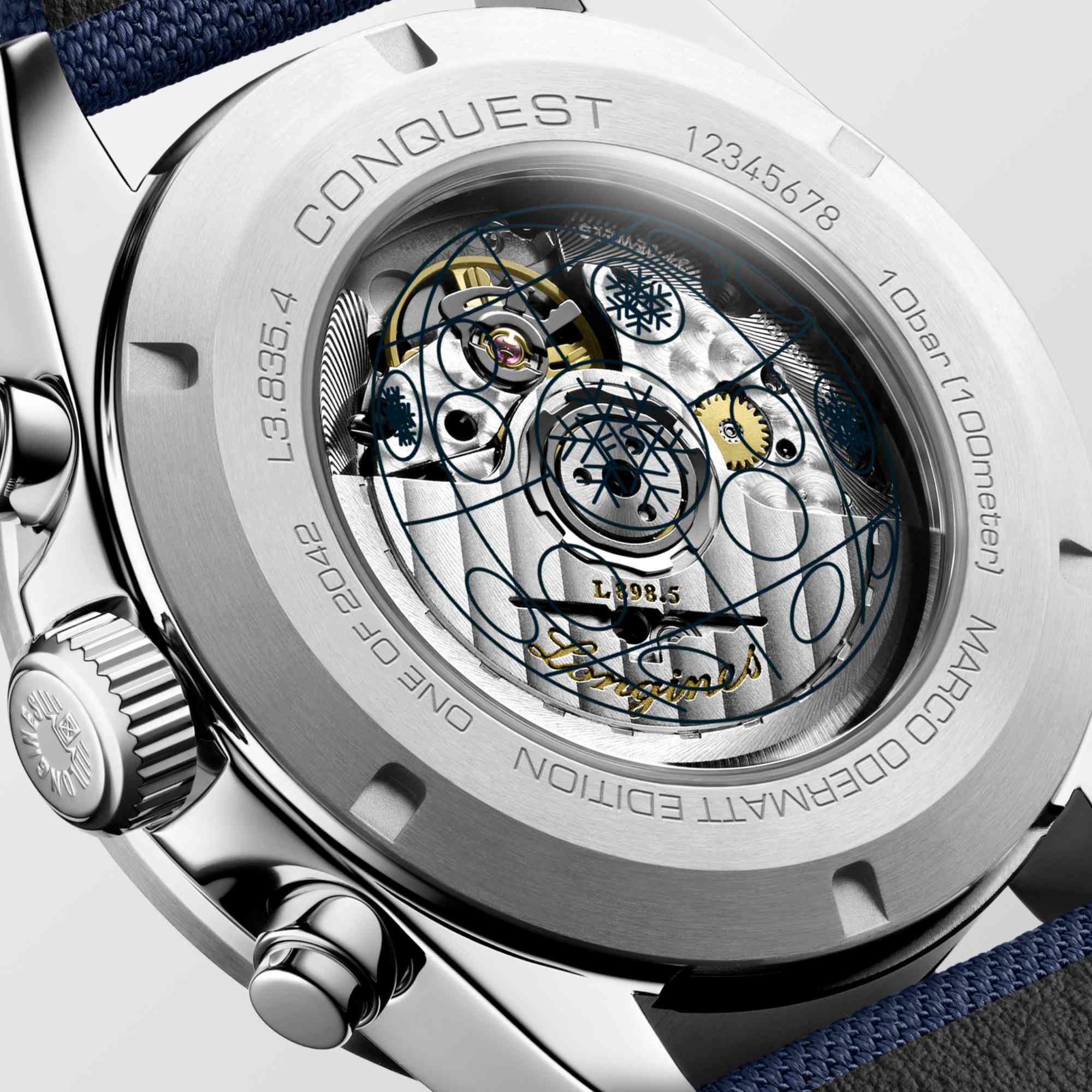 Longines CONQUEST MARCO ODERMATT (Ref: L3.835.4.91.2)