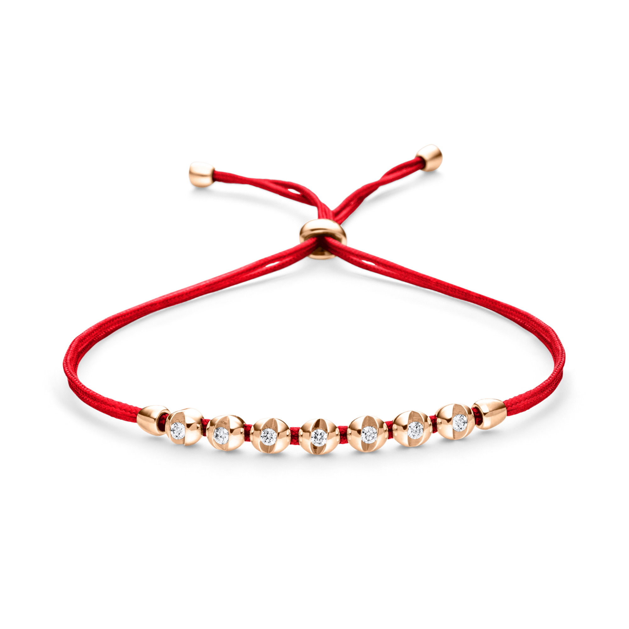 Schaffrath COLORTAIRE Armband (Ref: CTR72_B_008_BR_2_15_RUBYRED_RW)