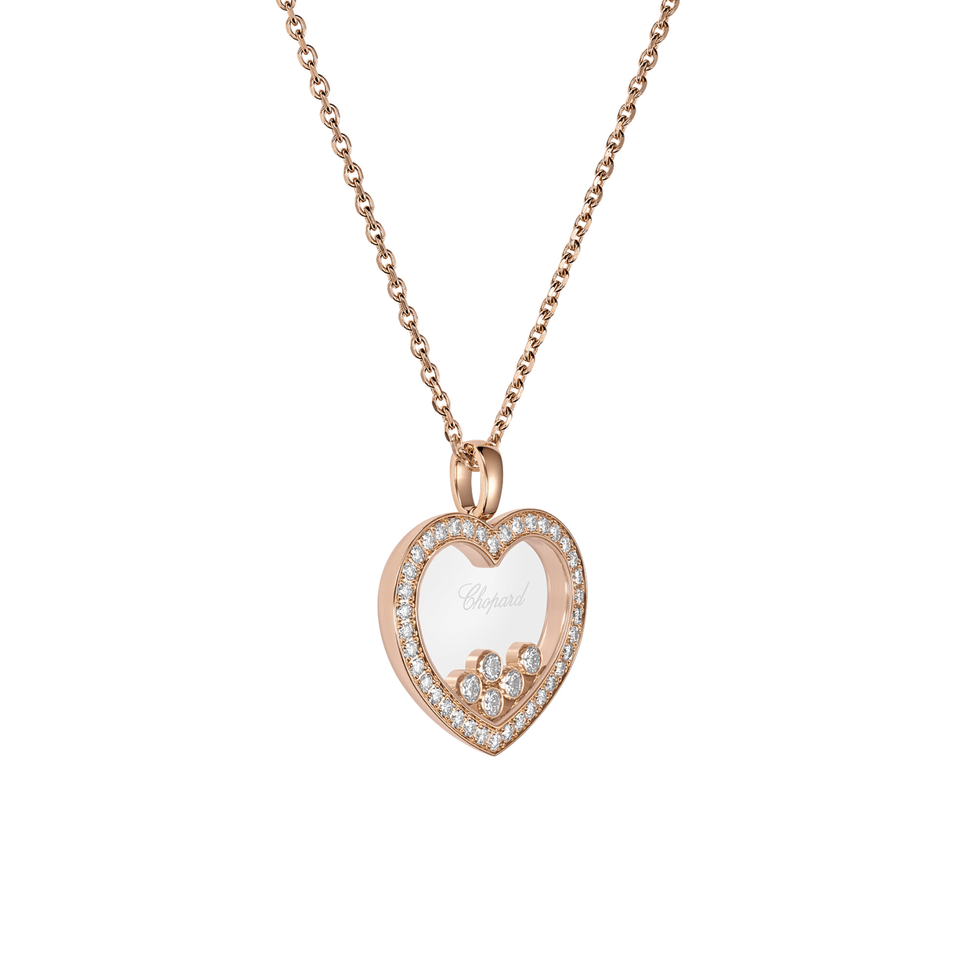 Chopard Happy Diamonds Icons Halskette mit Anhänger (Ref: 79A039-5201)