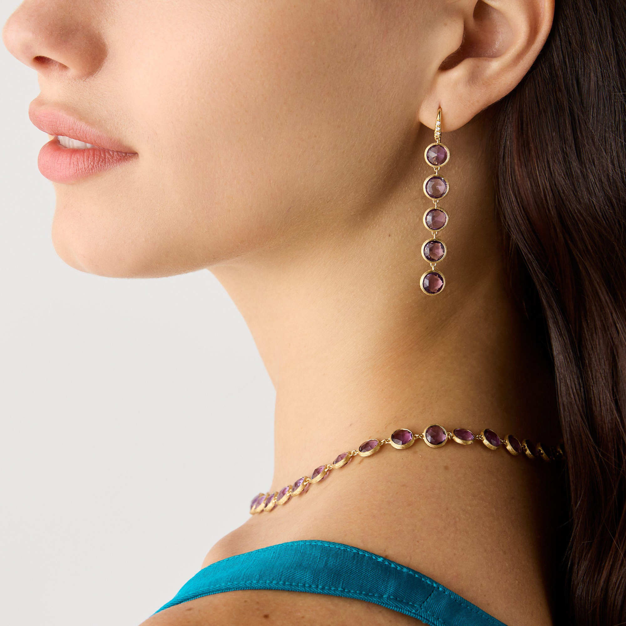 Marco Bicego Jaipur Color Ohrhänger (Ref: OB1966-AB AT01 Y)