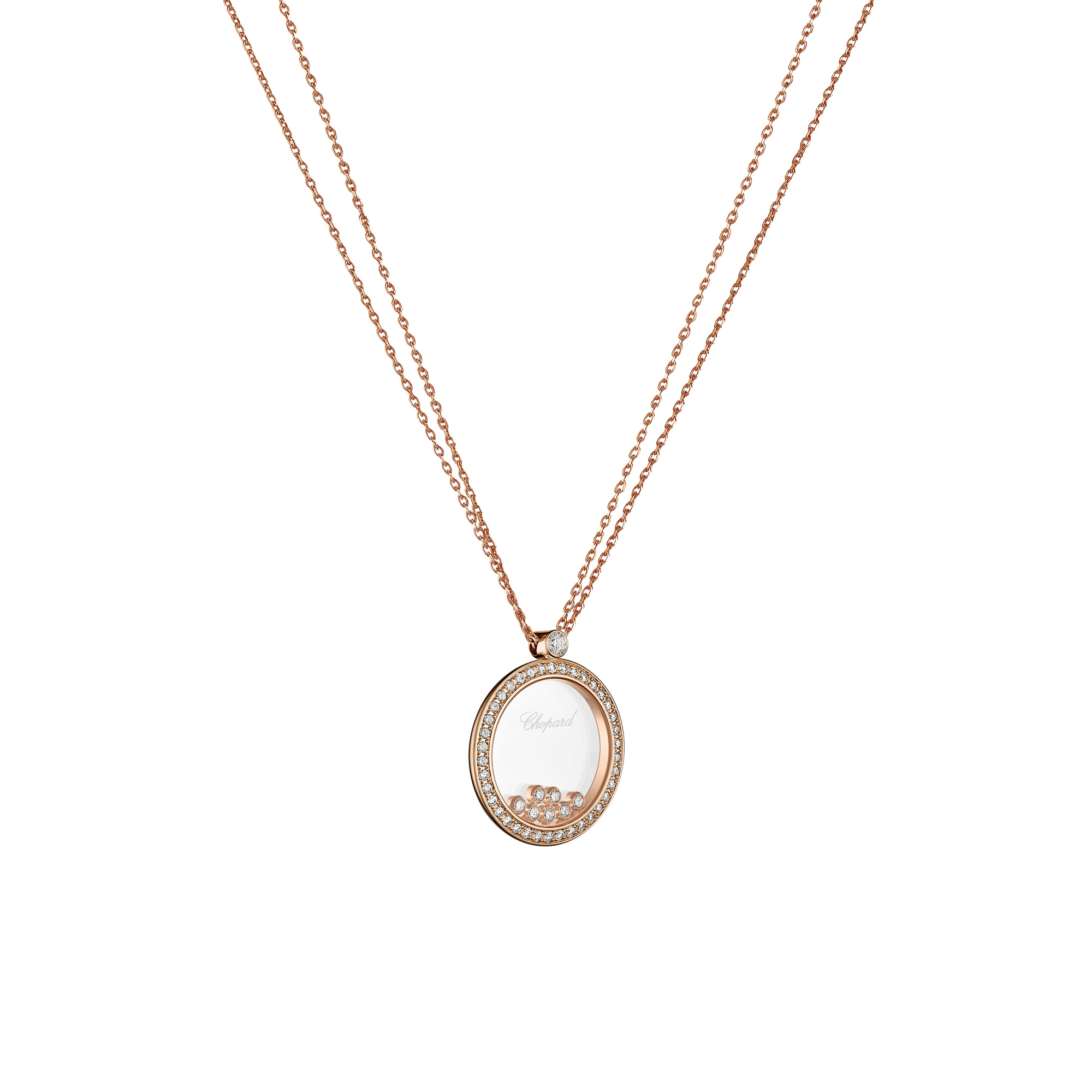 Chopard Happy Diamonds Icons Anhänger mit Halskette (Ref: 799450-5301)