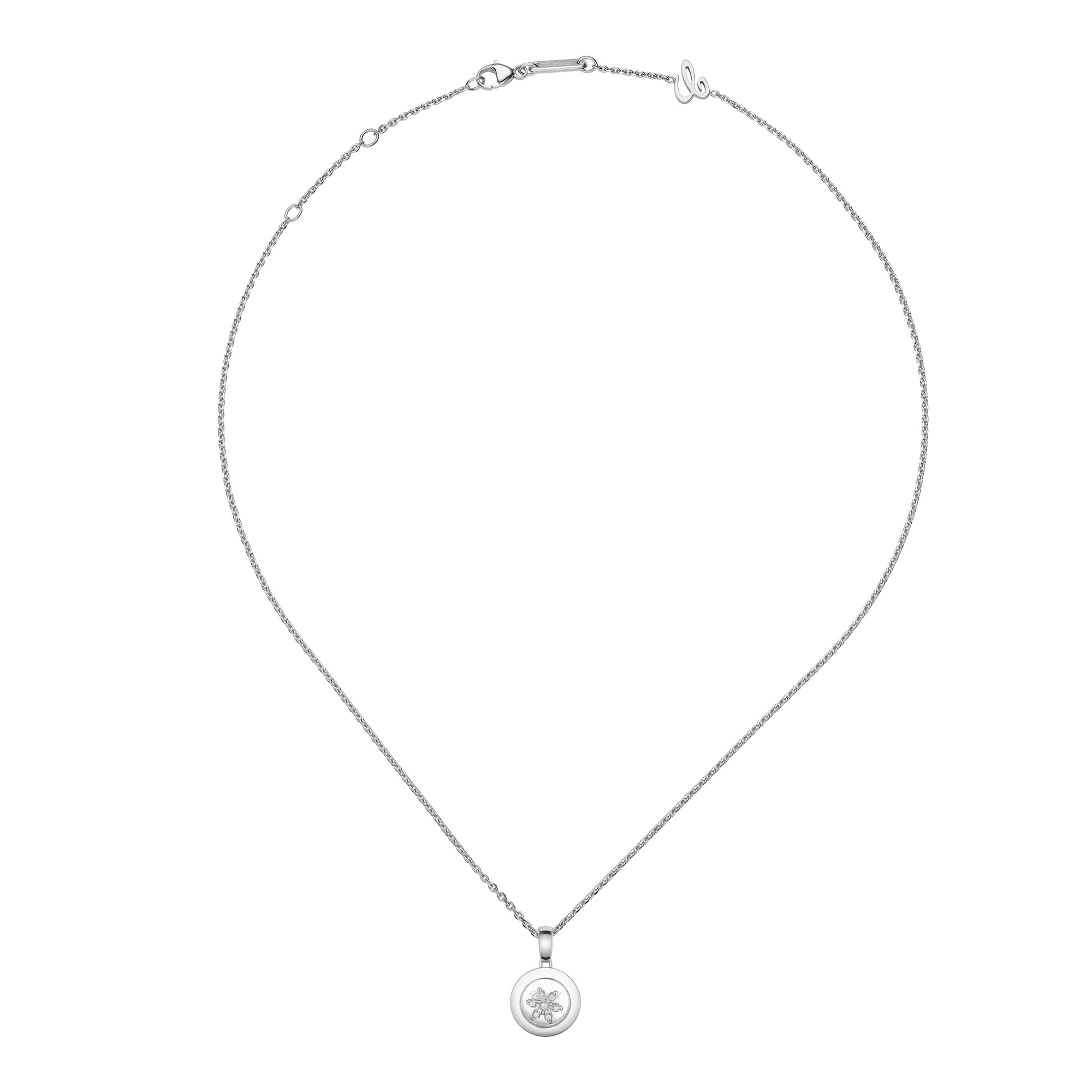 Chopard Happy Snowflakes Halskette mit Anhänger (Ref: 79A018-1401)