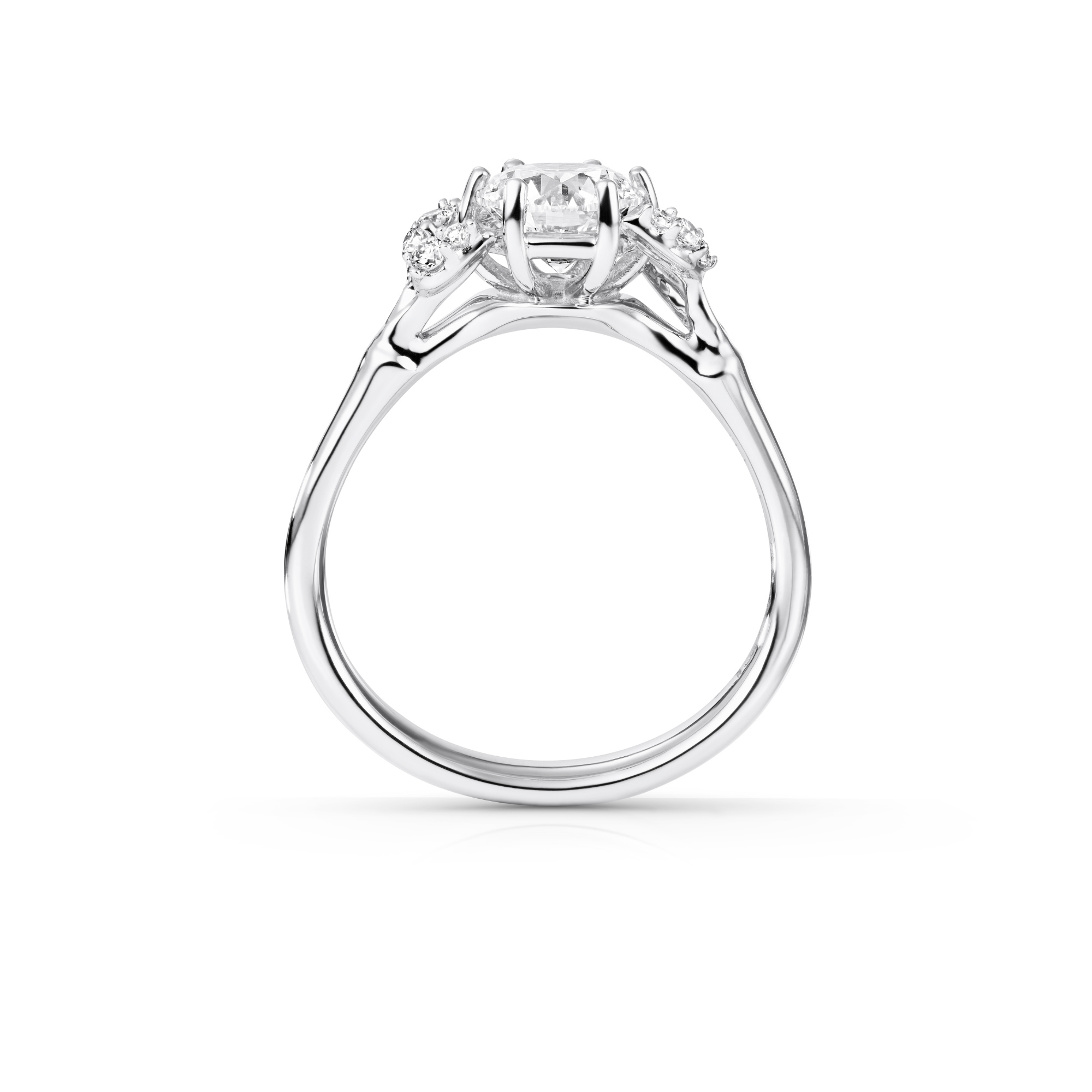 Ole Lynggaard Copenhagen Winter Frost Solitaire Ring (Ref: A2781-547)