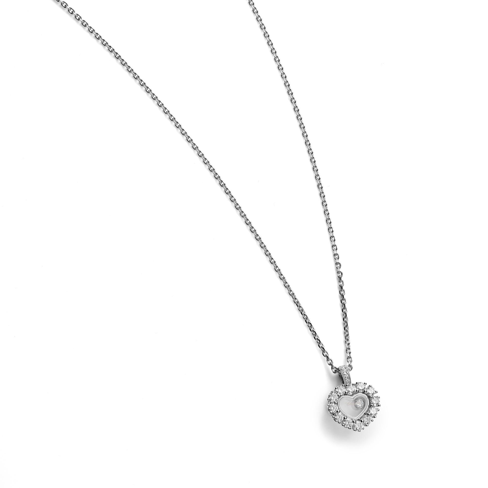 Chopard Happy Diamonds Icons Joaillerie Halskette mit Anhänger (Ref: 79A616-1001)