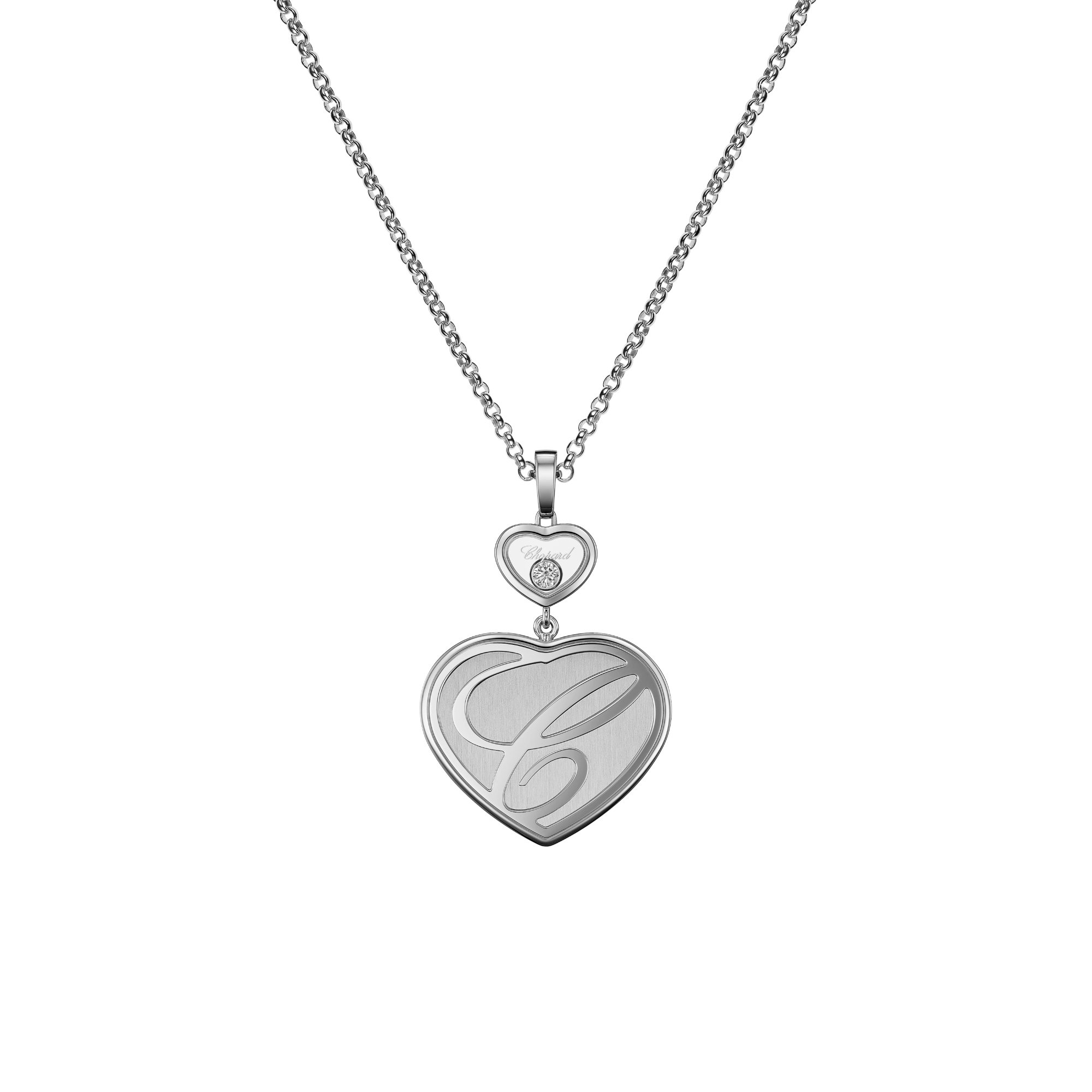 Chopard Happy Hearts Anhänger mit Halskette (Ref: 79A075-1901)