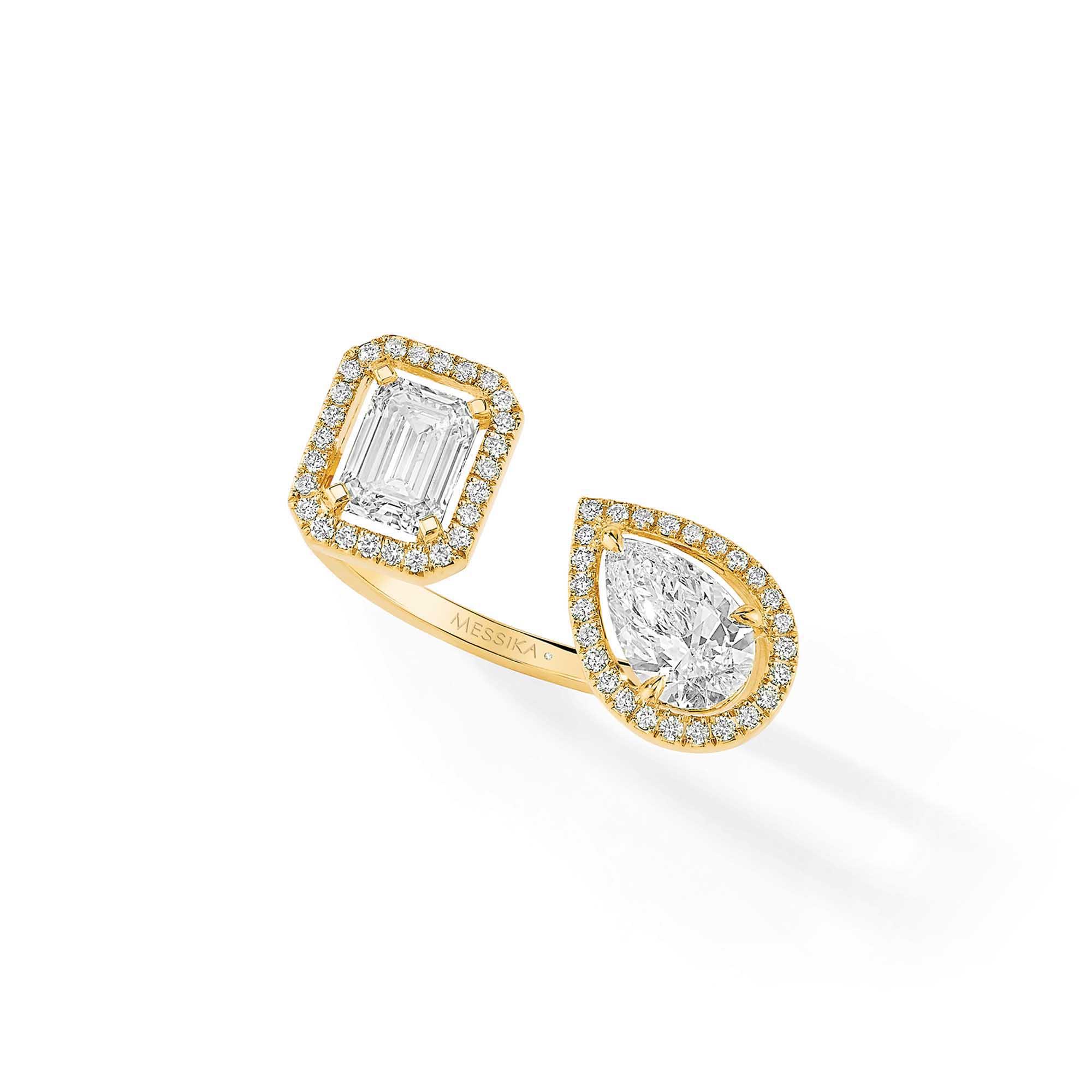 Messika My Twin Toi & Moi Ring (Ref: 06502-YG)