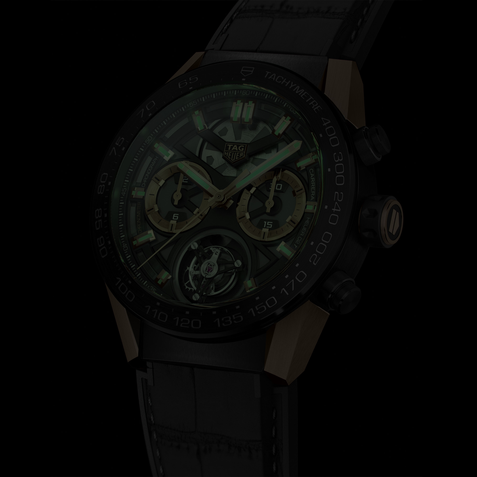 TAG Heuer TAG HEUER CARRERA CHRONOGRAPH TOURBILLON    (Ref: CAR5A5U.FC6377)