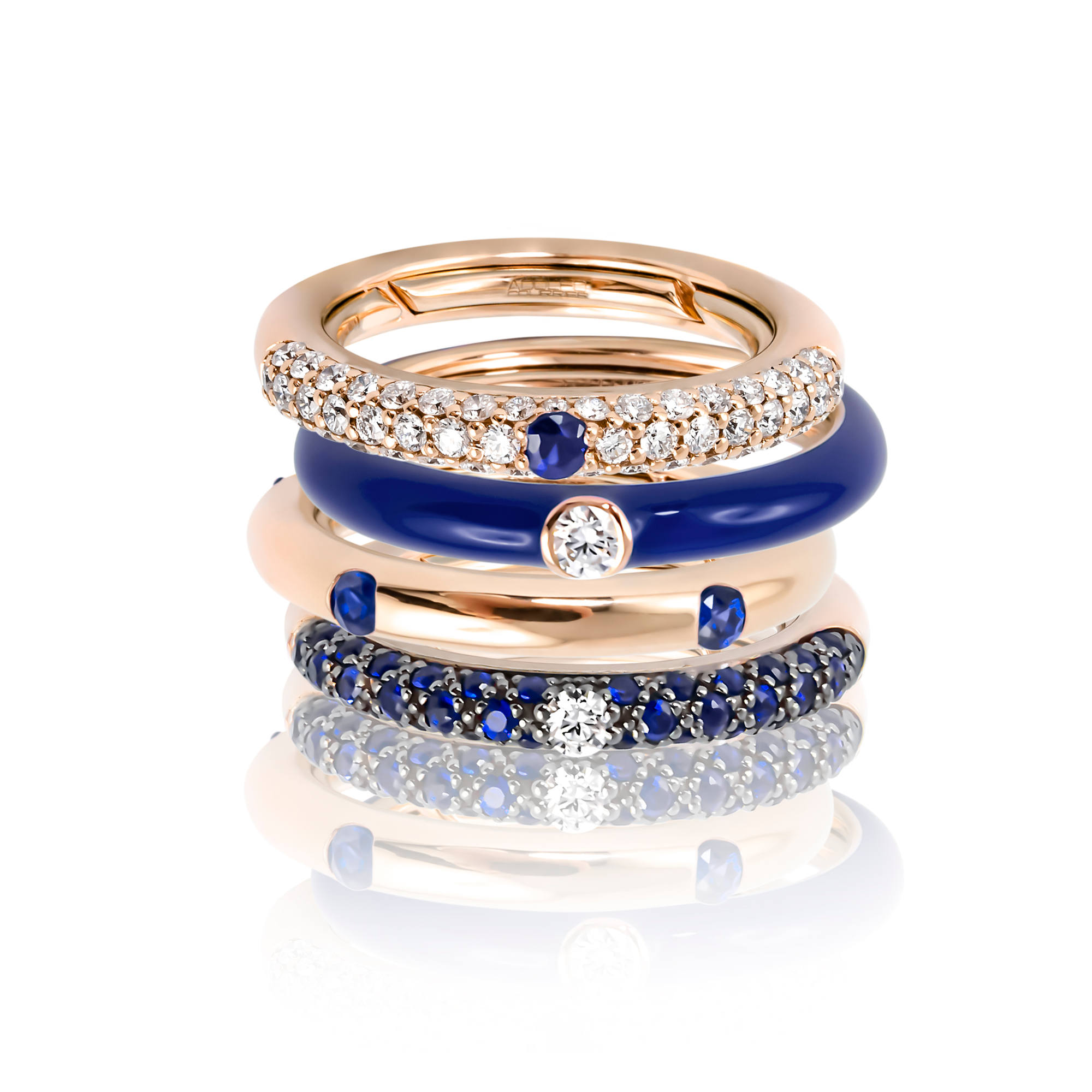 Adolfo Courrier Deep Blue Ring (Ref: TK2-DB-04)
