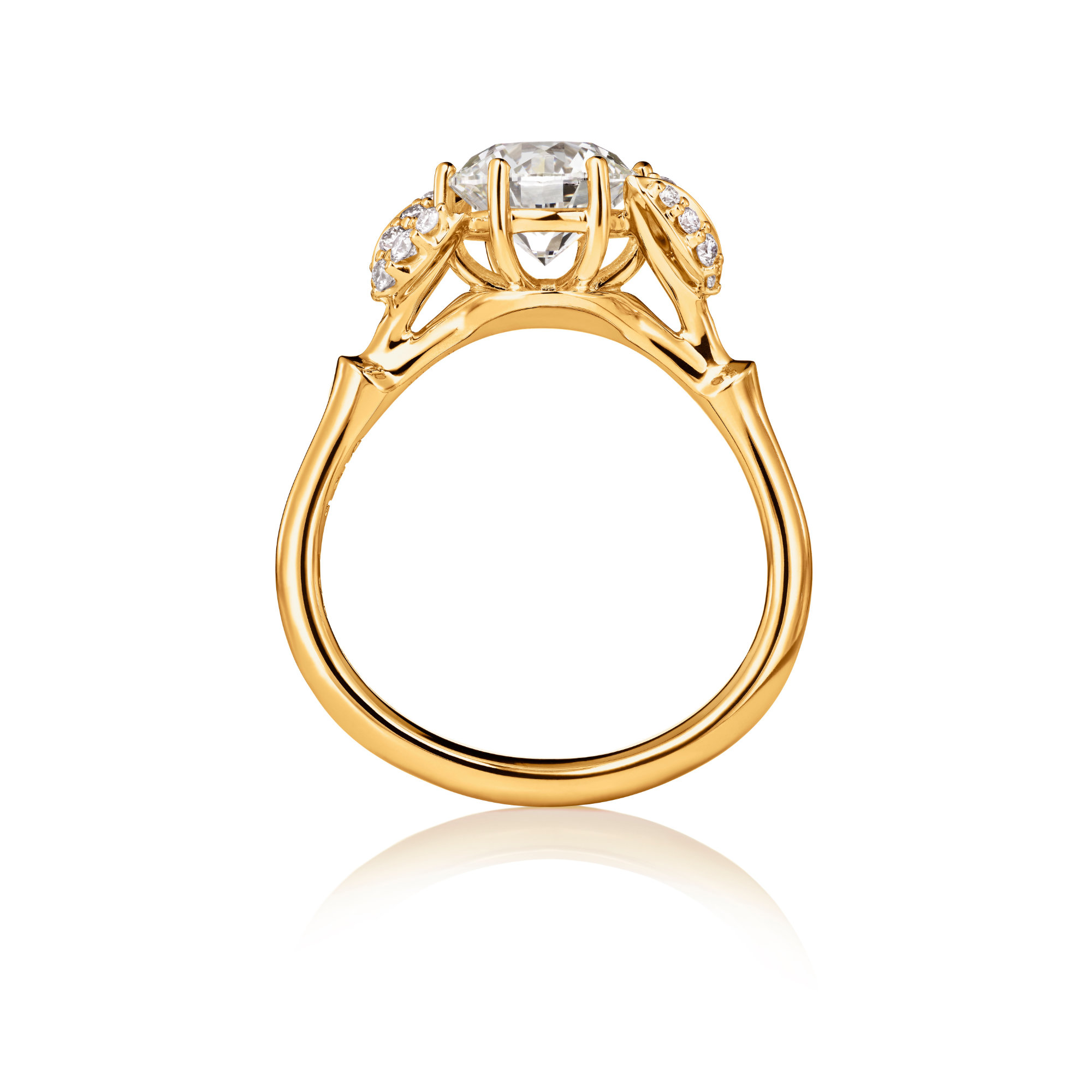 Ole Lynggaard Copenhagen Winter Frost Solitaire Ring (Ref: A2782-405)
