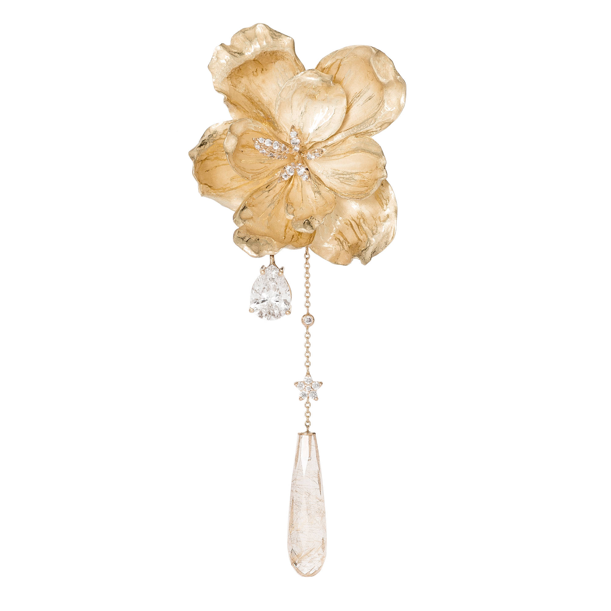 Ole Lynggaard Copenhagen Wild Rose Ohrclip (Ref: A9997-457)