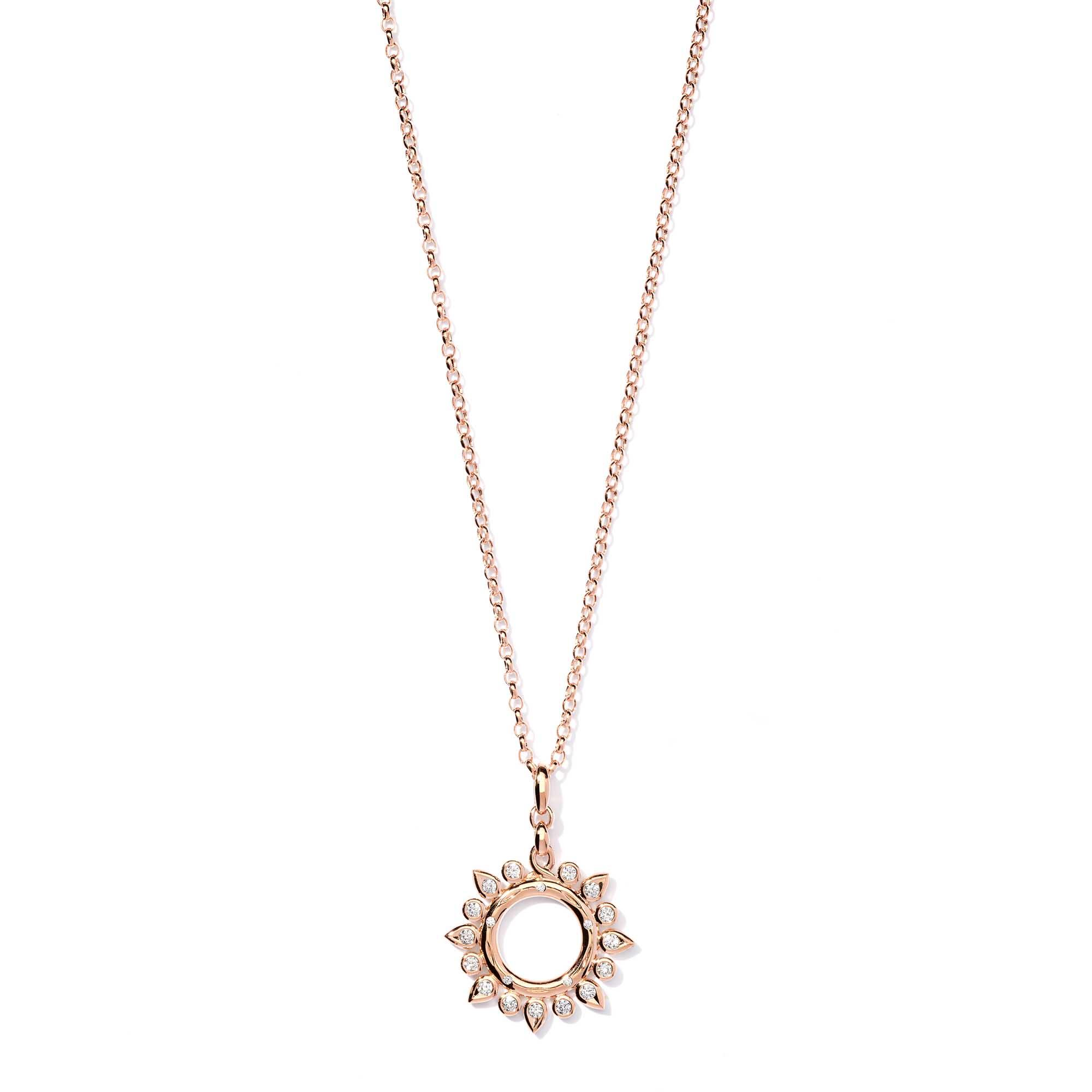Tamara Comolli GYPSY Classic Sun Halsketten-Set mit Diamanten (Ref: S-G-Cl-B2rg60)