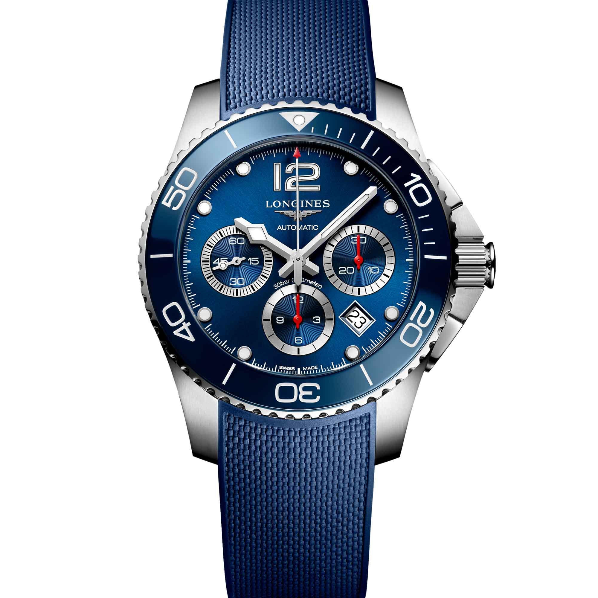 Longines hydroconquest chronograph automatic on sale