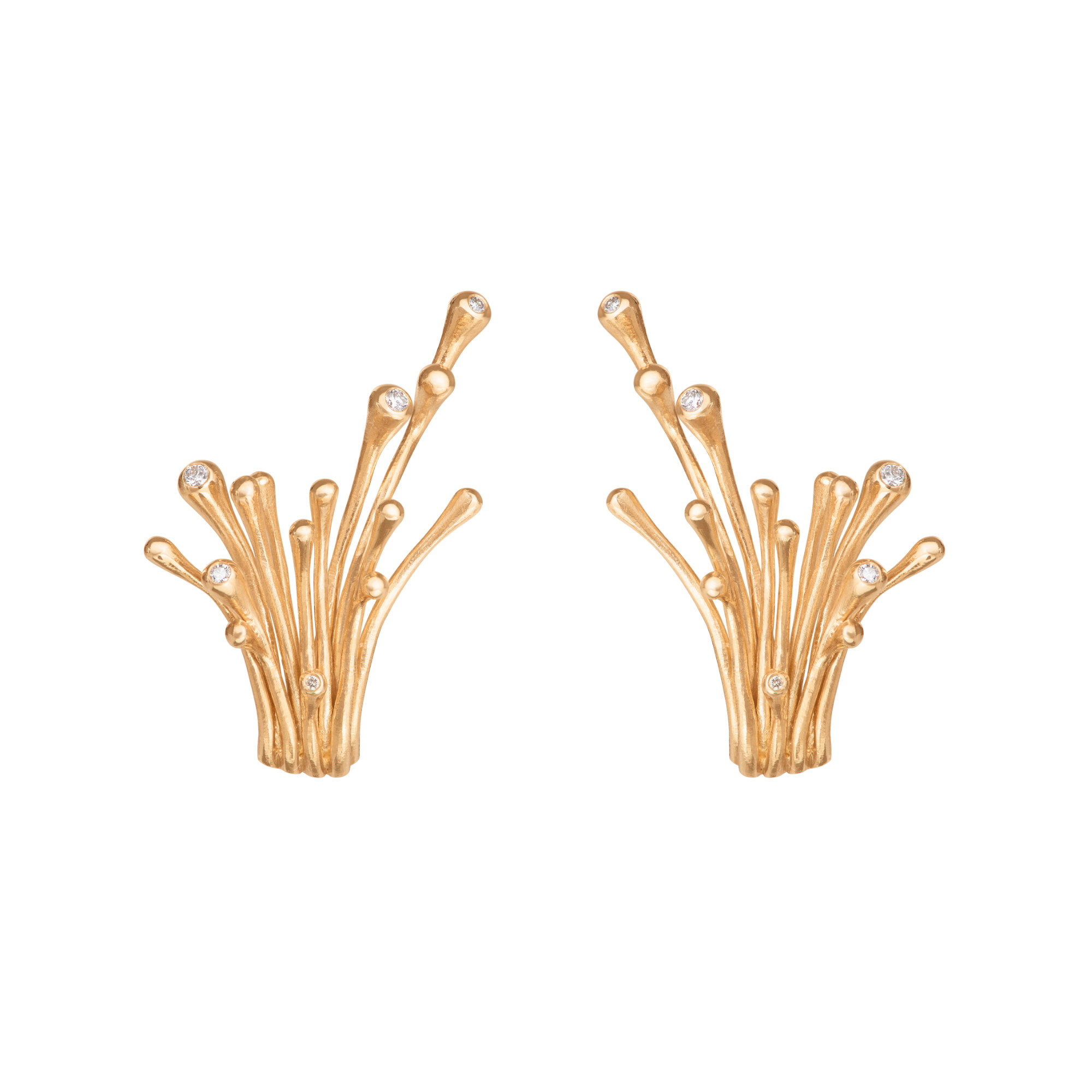 Ole Lynggaard Copenhagen BoHo Zweig Ohrclips Medium (Ref: A2935-402)