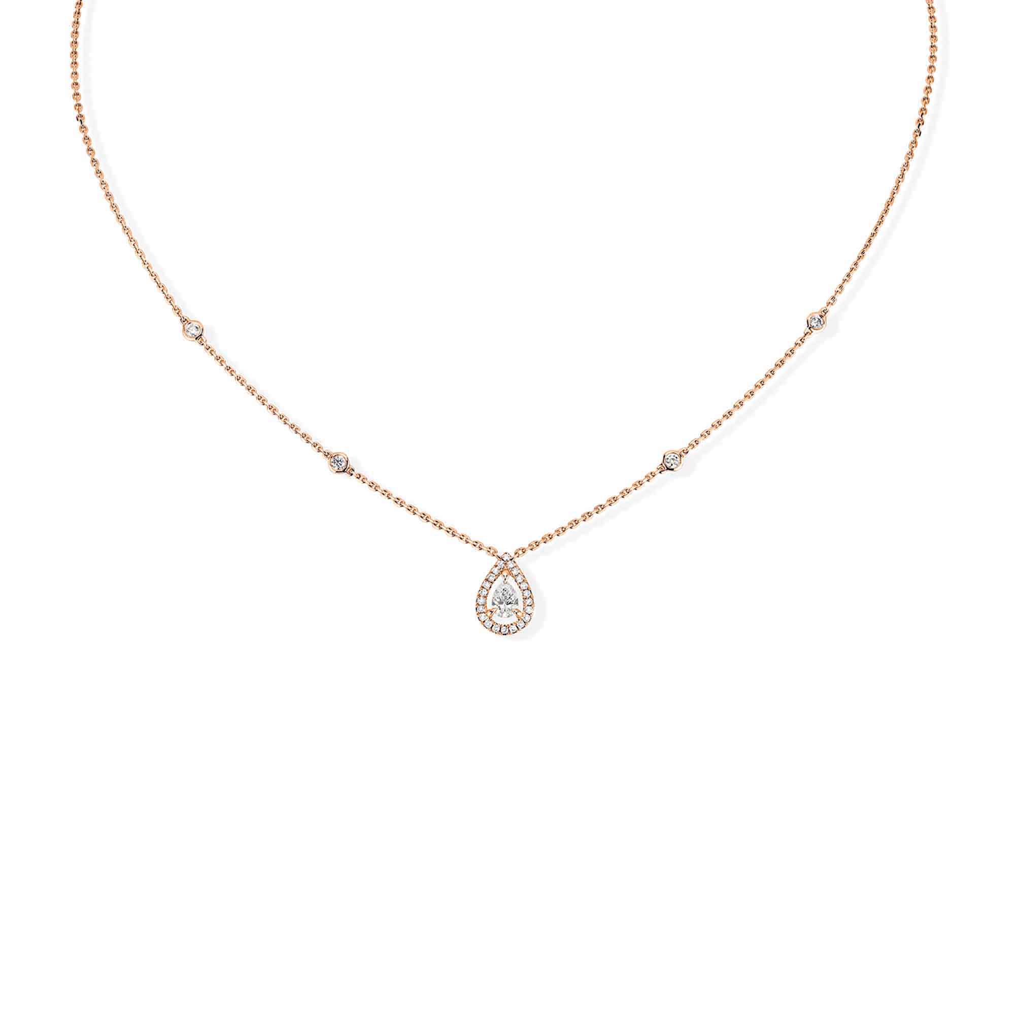 Messika Joy Diamant Poire Collier (Ref: 05224-PG)