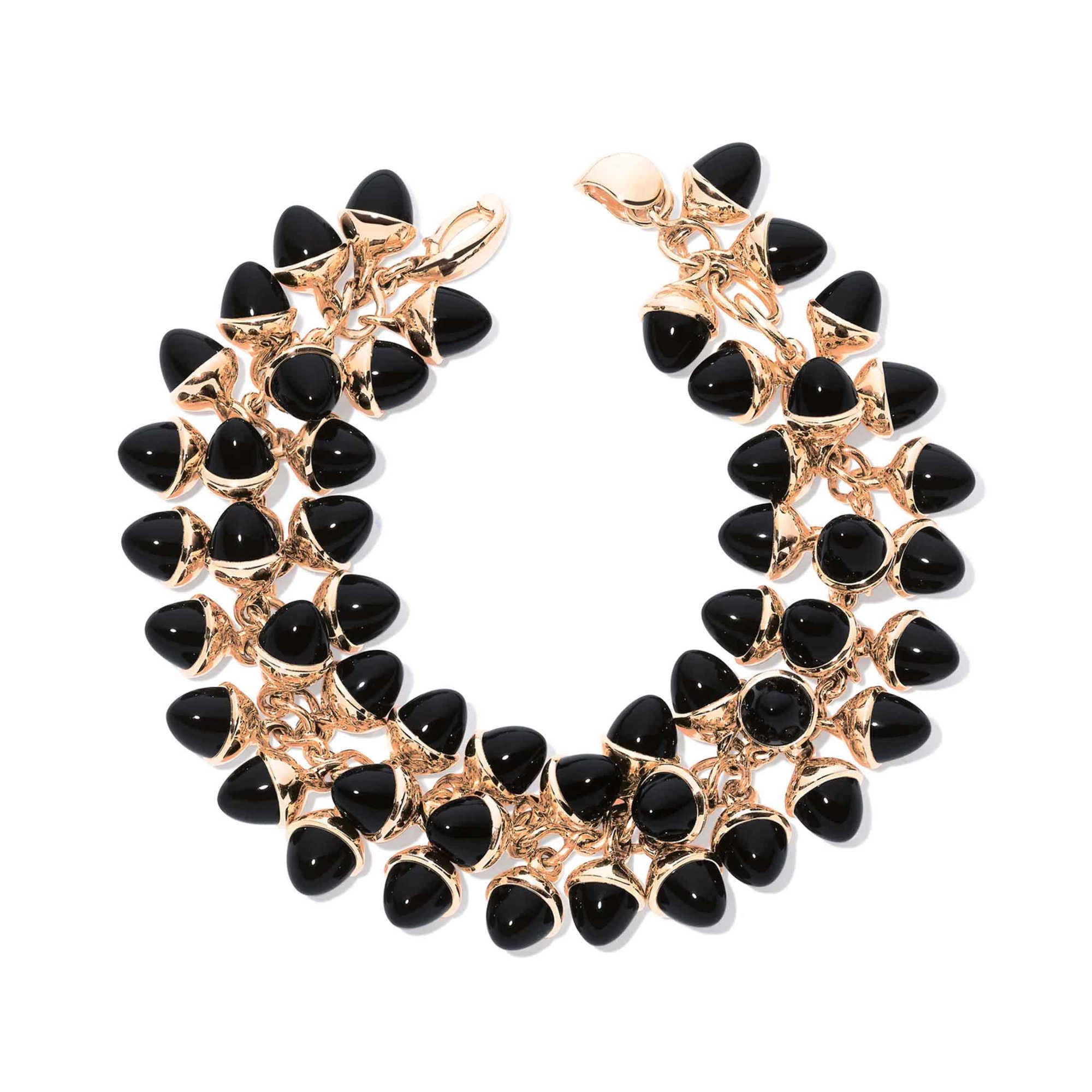 Tamara Comolli MIKADO Flamenco Armband 'Beluga' (Ref: B-MFL-Bel-rg)