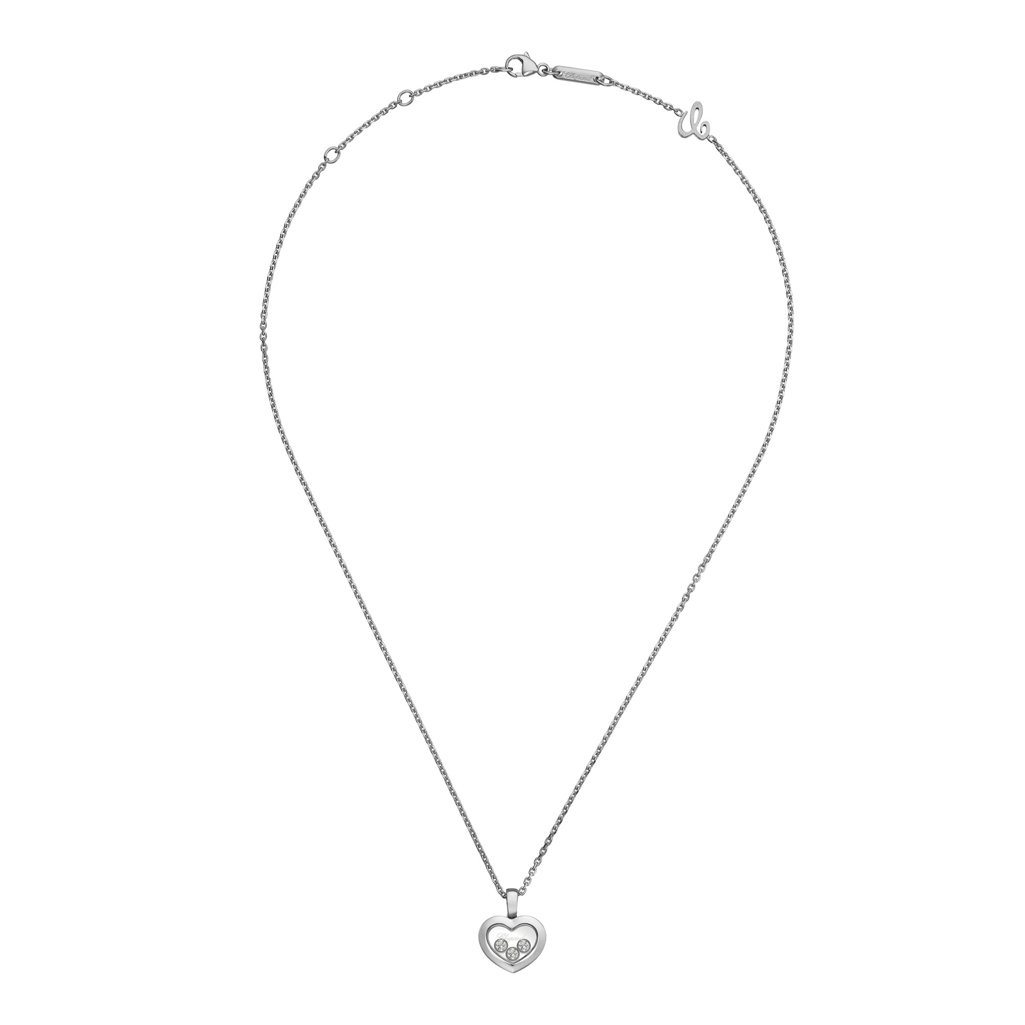 Chopard Happy Diamonds Icons Halskette mit Anhänger (Ref: 79A611-1001)