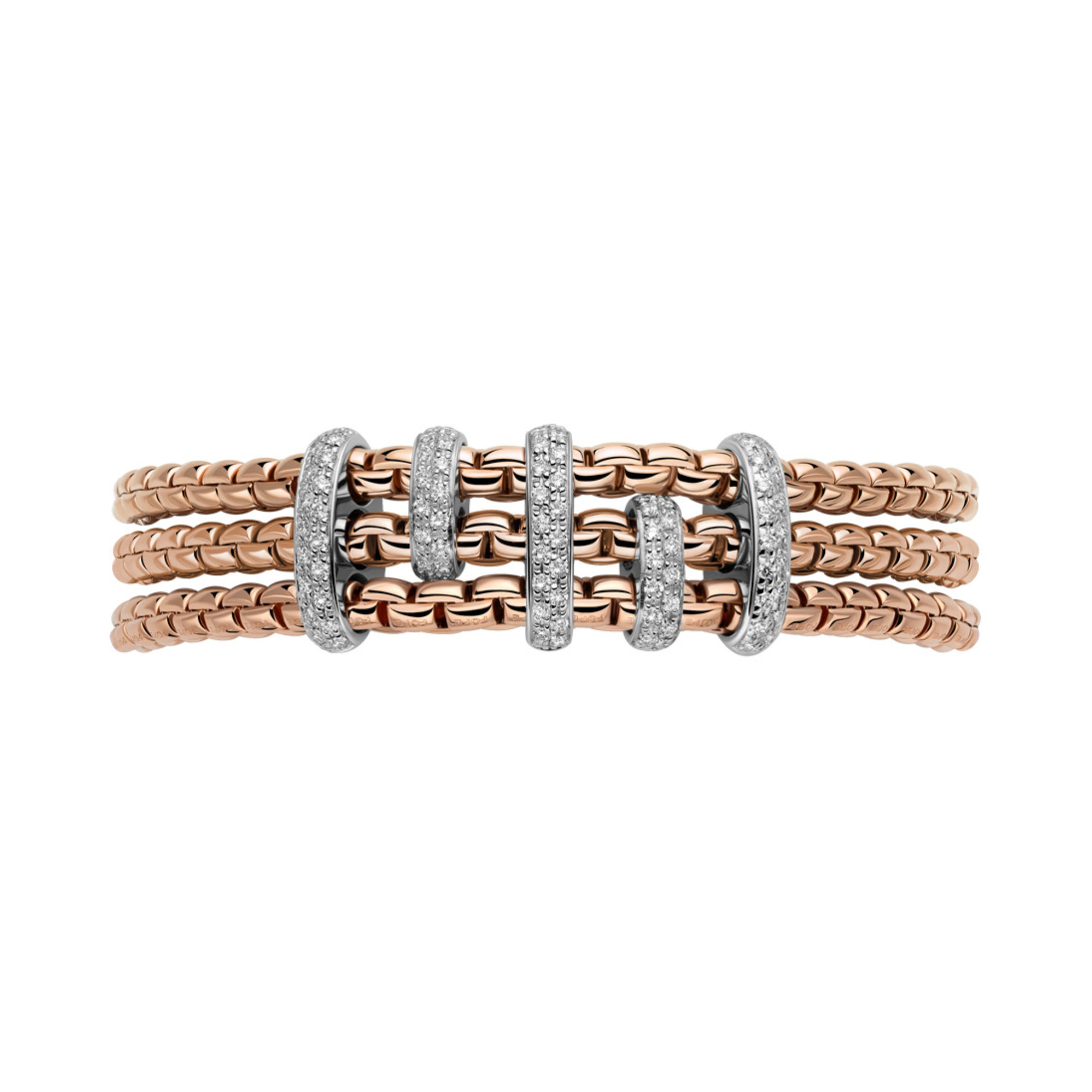 FOPE Eka Flex'it Armband mit Diamantpavé (Ref: 75601BX_PB_R_XBX_0XS)