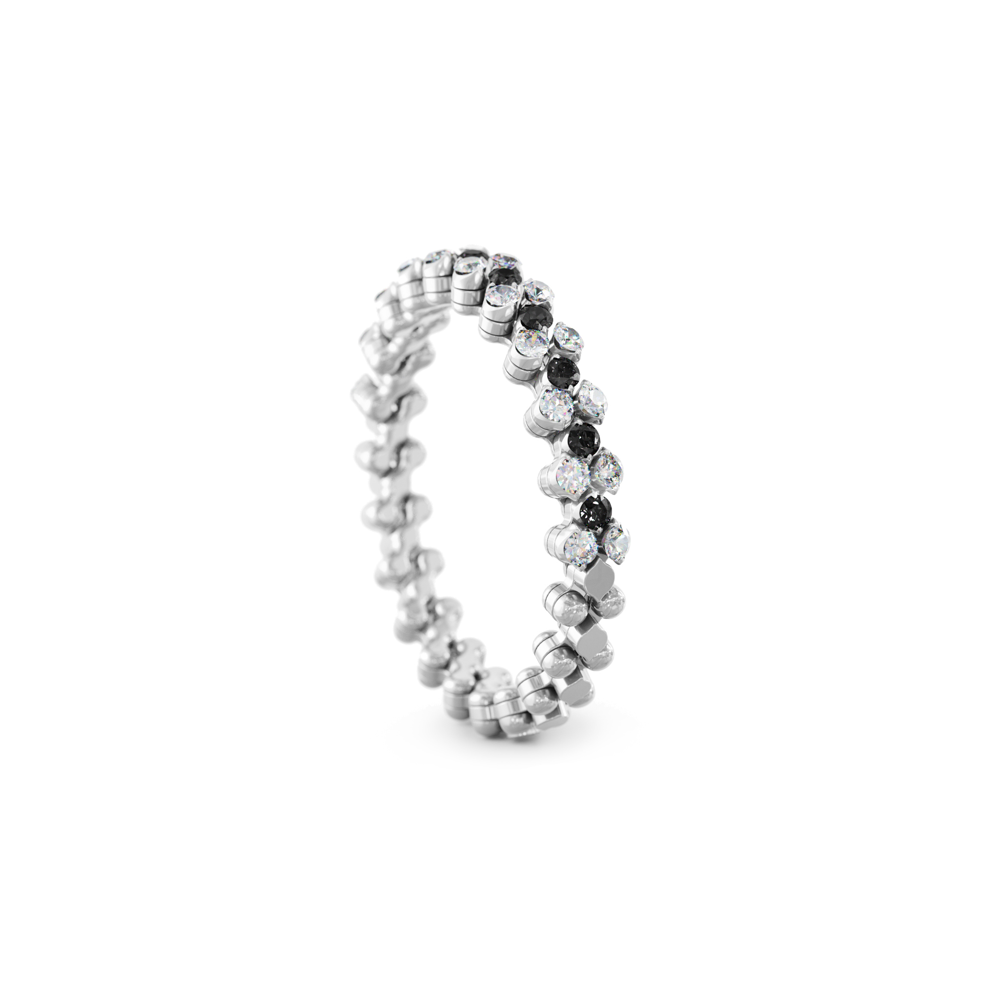 Serafino Consoli Brevetto Multi-Size Ring (Ref: RMS 3H2 WG WD BD)