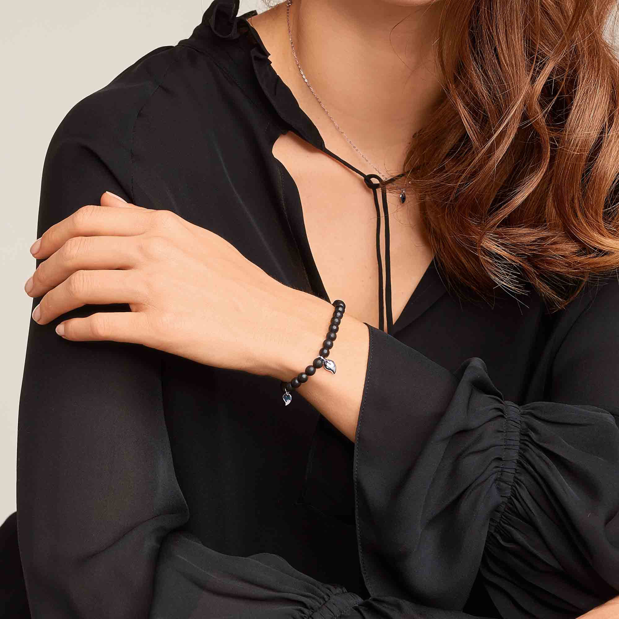 Tamara Comolli INDIA Drop Armband Ebenholz (Ref: B-IND-EW-Dr-m-wg)