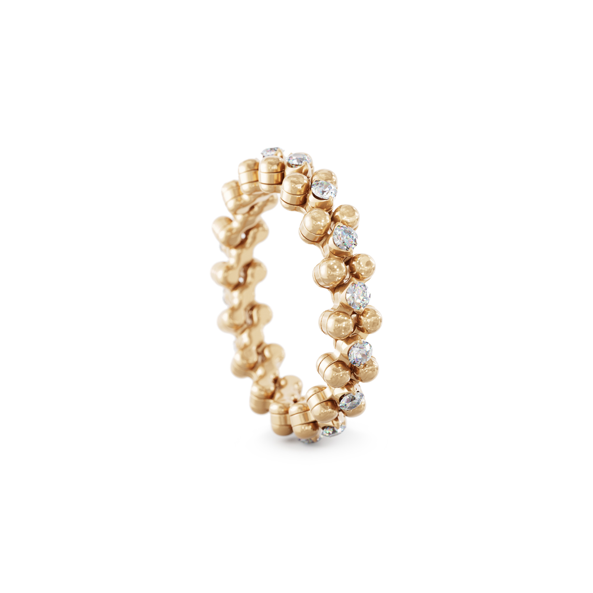 Serafino Consoli Brevetto Multi-Size Ring (Ref: RMS 3M7 RG WD)