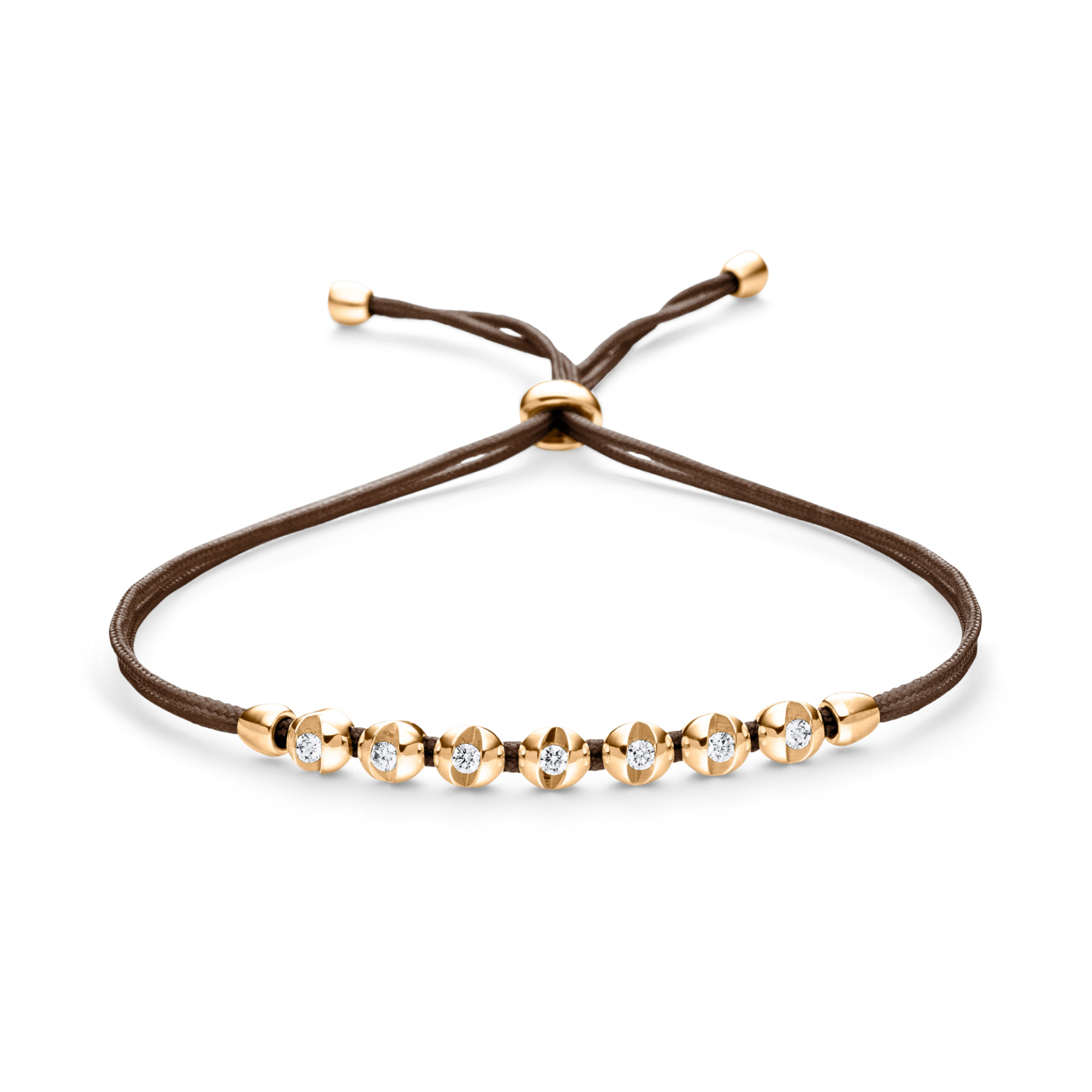 Schaffrath COLORTAIRE Armband (Ref: CTR72_B_0015_BR_2_01_CHOCOLATE_YW)