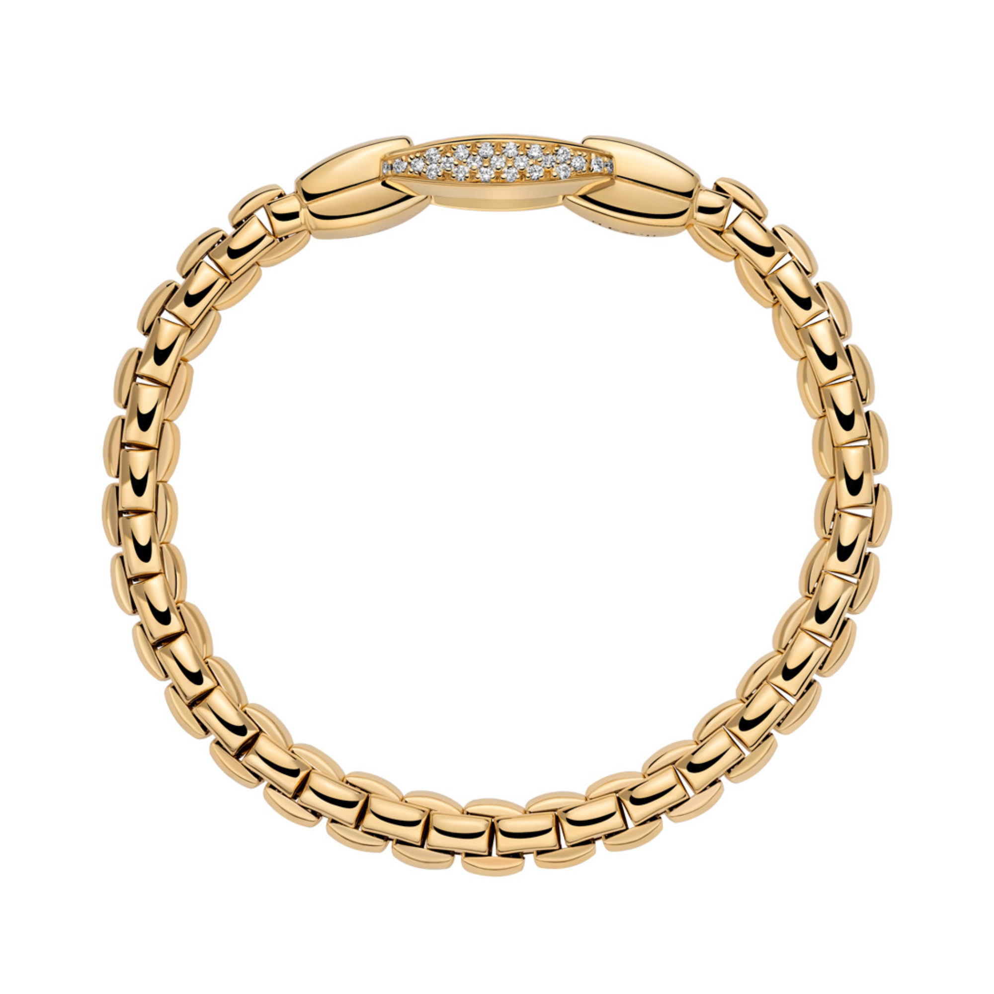 FOPE Eka Flex'it Armband mit Diamantpavé (Ref: 70305BX_PB_G_XGX_0XS)