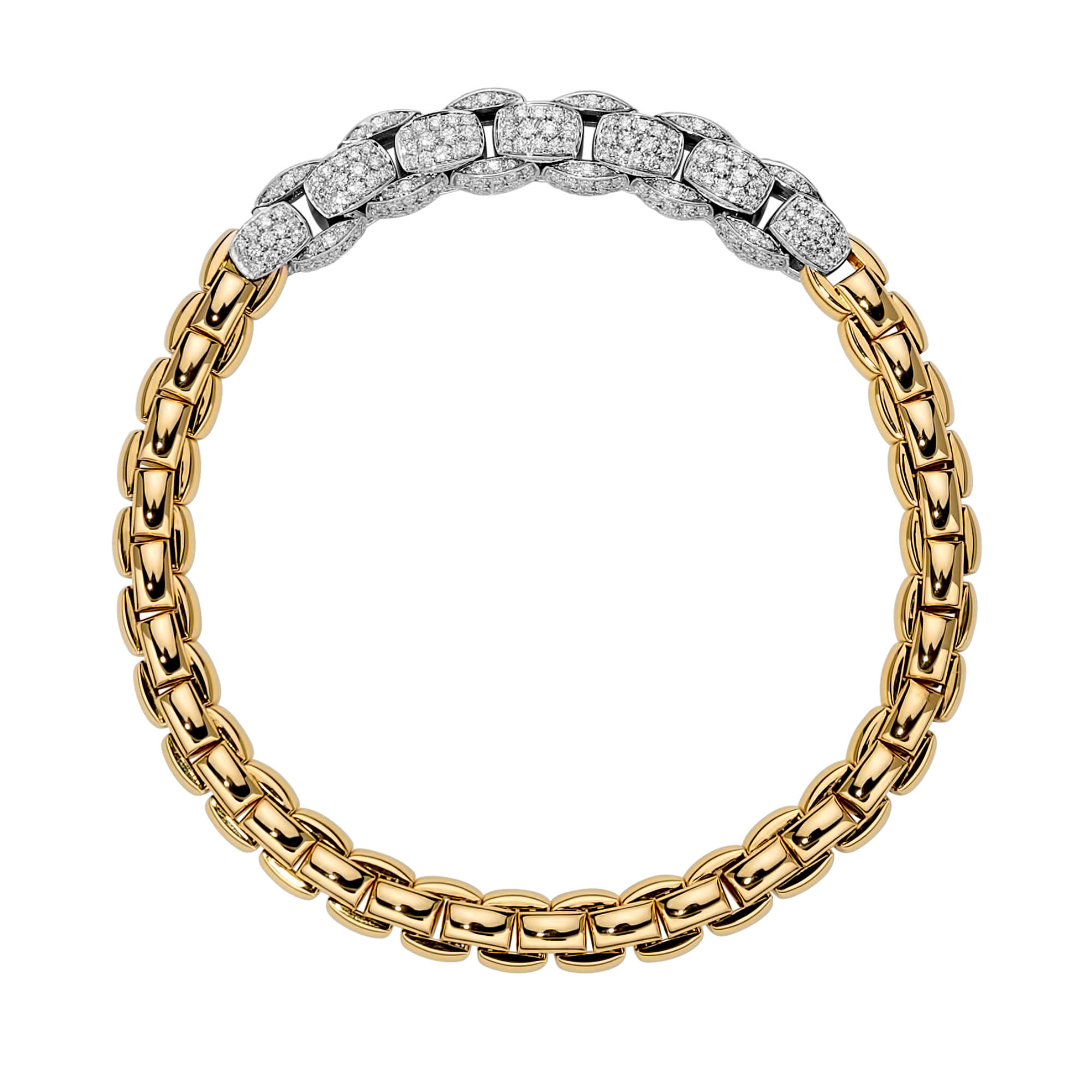 FOPE Eka Flex'it Armband mit Pavébesatz (Ref: 77305BX_PB_G_XBX_00S)