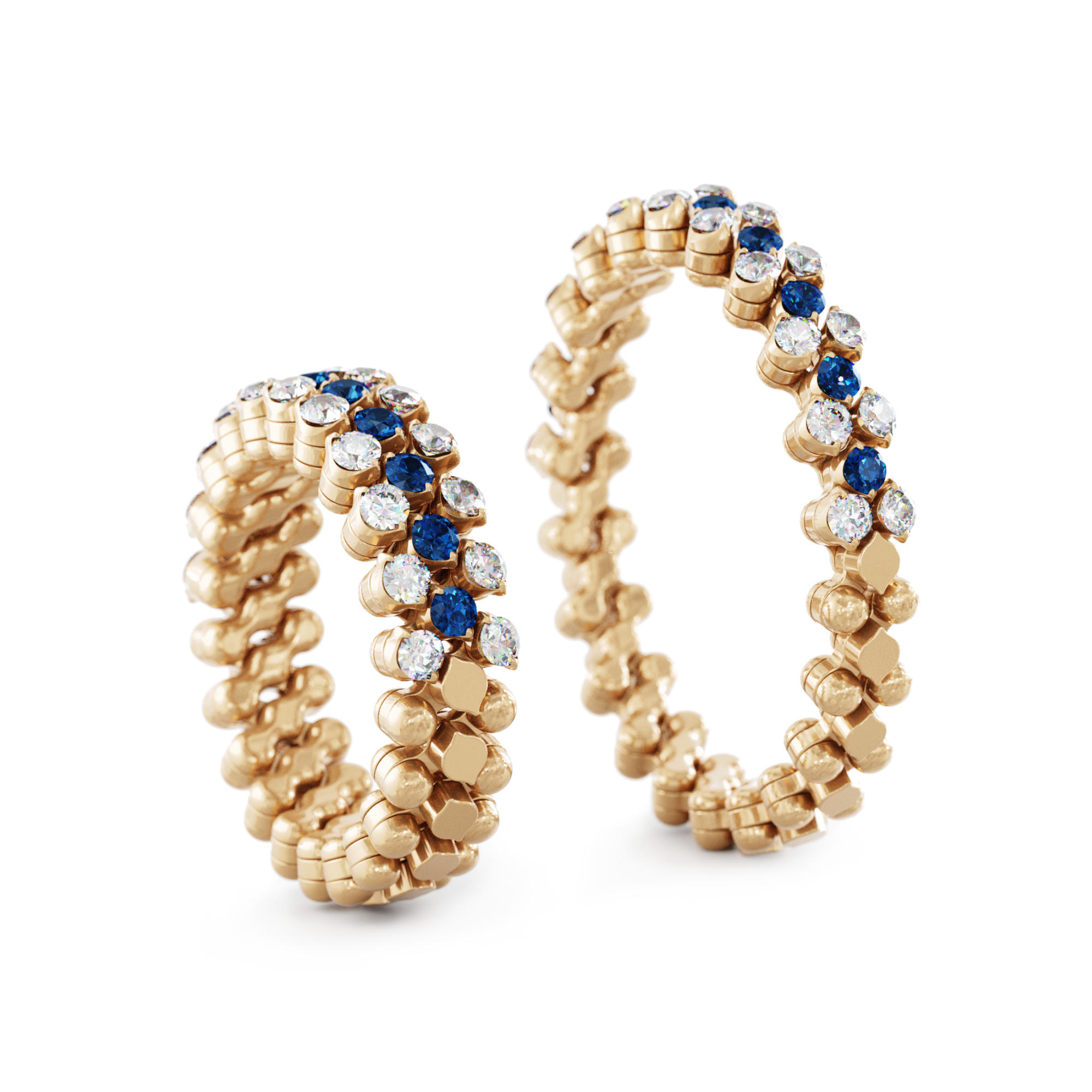 Serafino Consoli Brevetto Multi-Size Ring (Ref: RMS 3H2 RG WD BS)