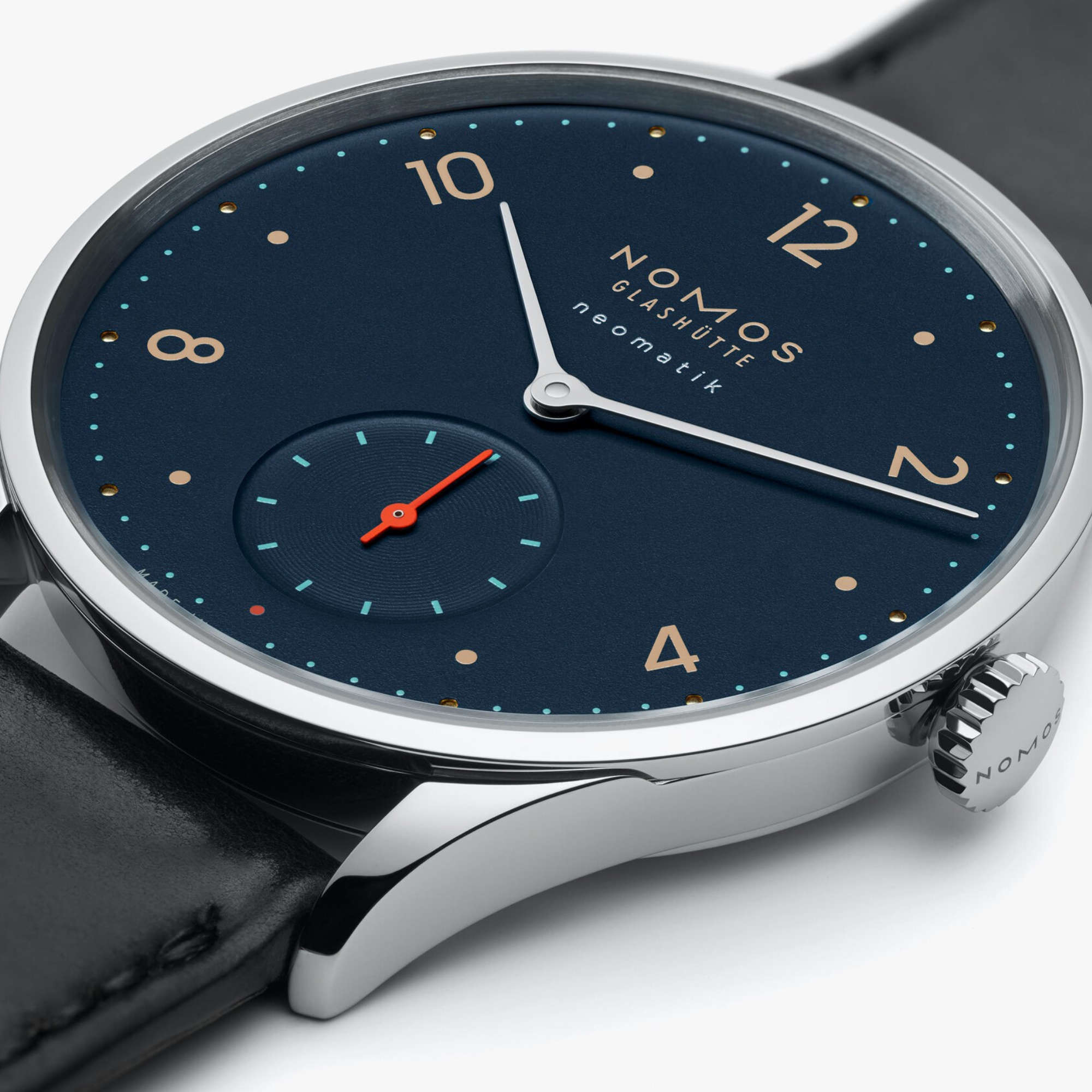 NOMOS Glashütte Minimatik nachtblau (Ref: 1205)