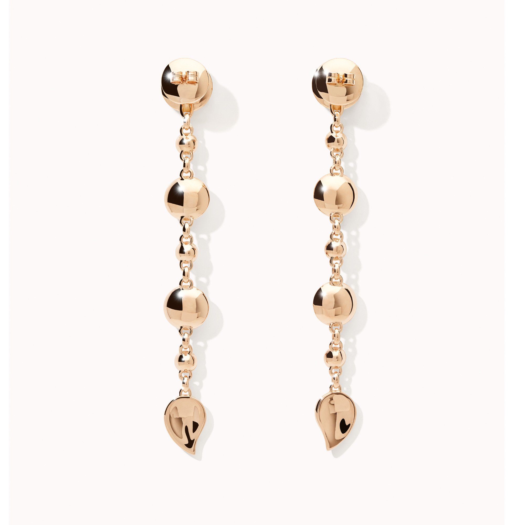 Tamara Comolli BOUTON Long Ohrringe in 'Candy' mit Saphiren (Ref: E-BOU-3-Can-Sa-rg)