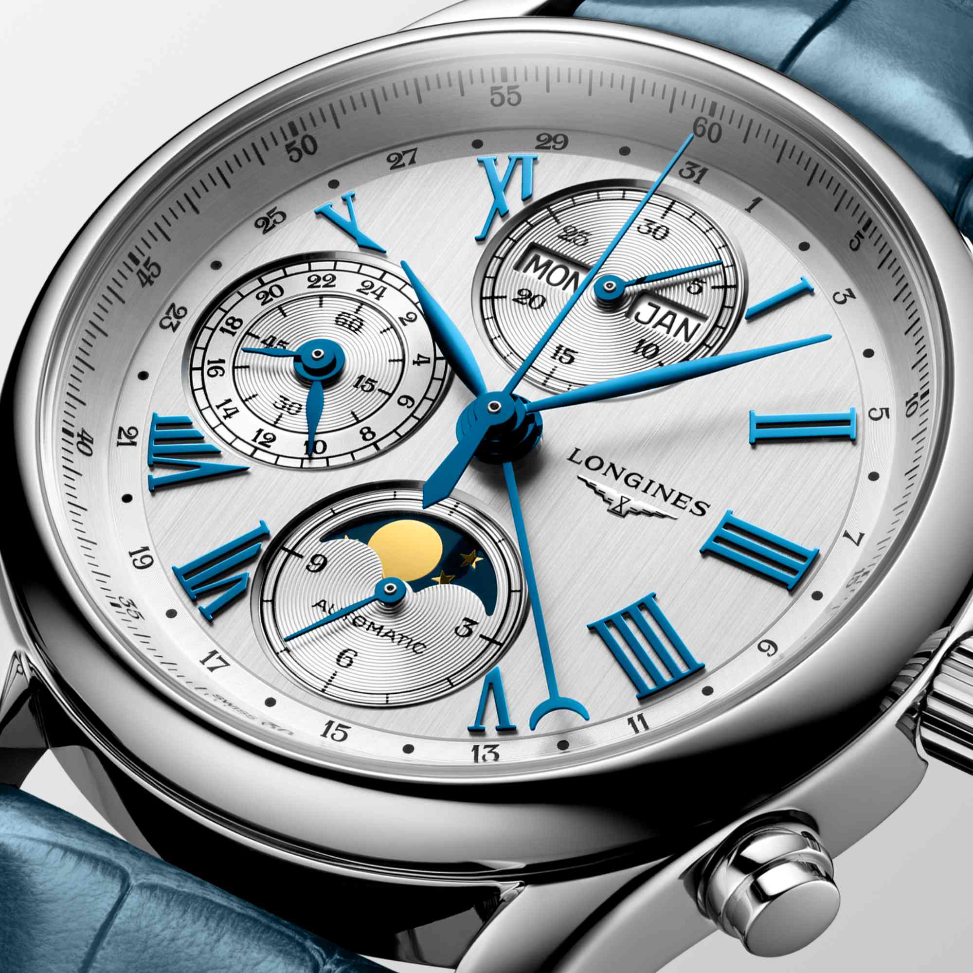 Longines LONGINES MASTER COLLECTION CHRONO MOONPHASE (Ref: L2.673.4.71.2)