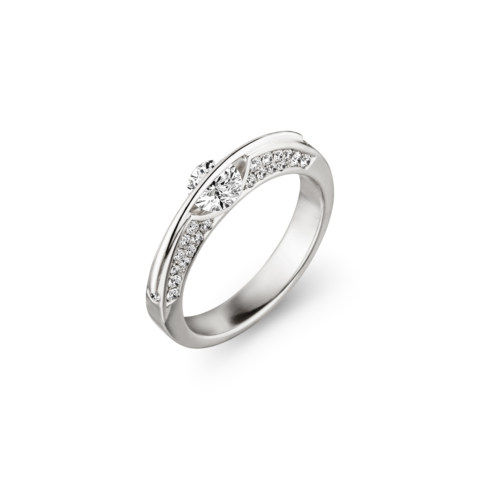 Schaffrath LIBERTÉ Diamantring (Ref: 218_L1730_50_WW)