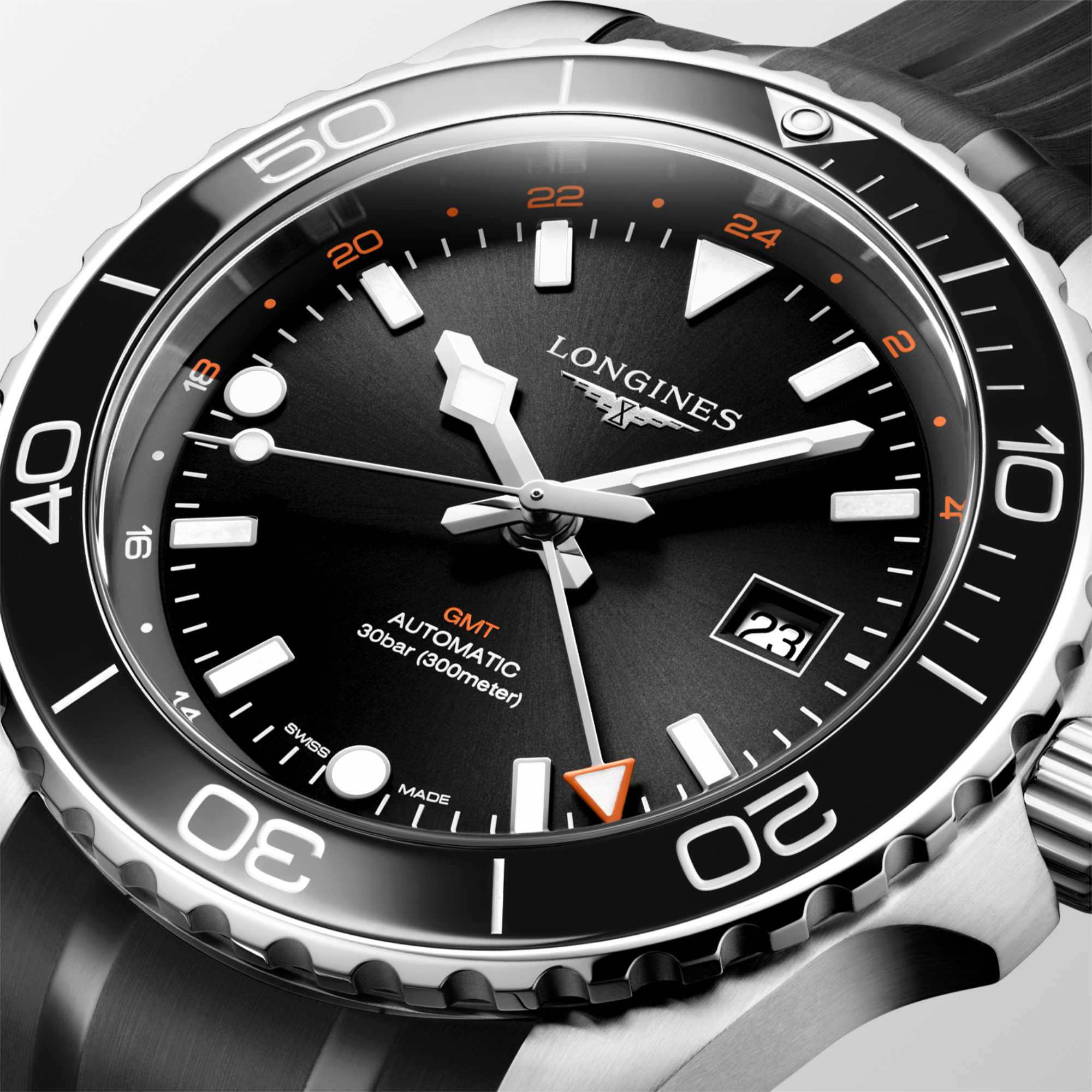 Longines HYDROCONQUEST GMT (Ref: L3.890.4.56.9)