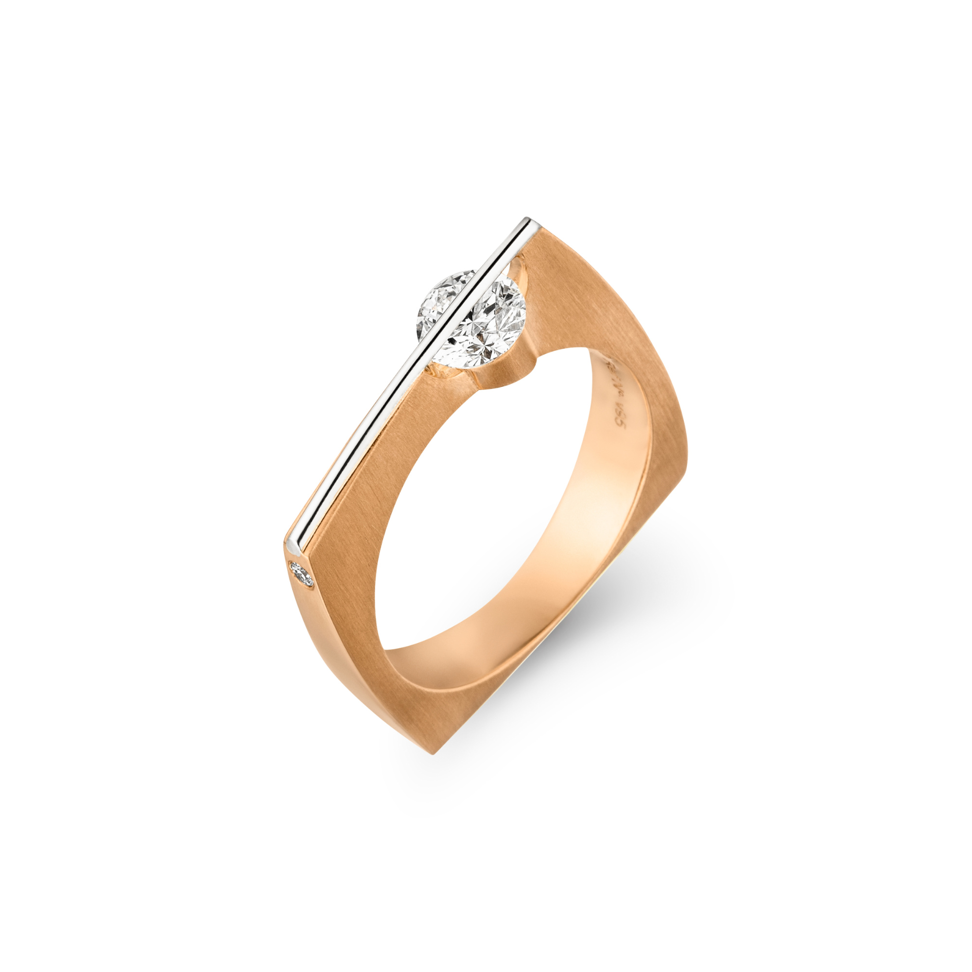 Schaffrath LIBERTÉ Diamantring (Ref: 758_L1040_50_RW)