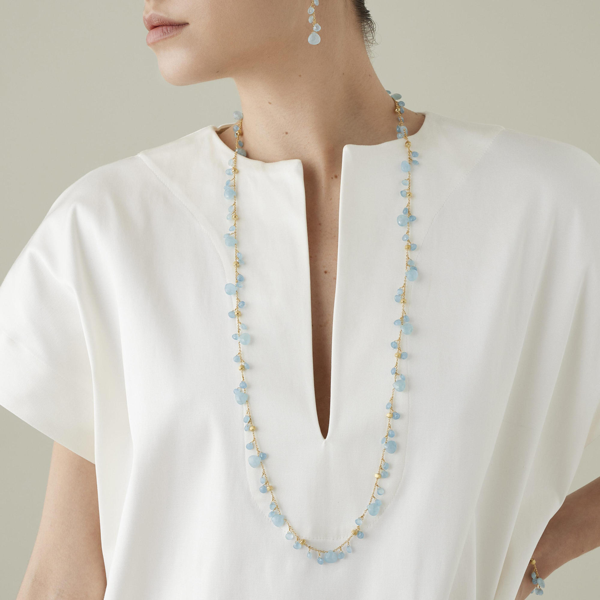 Marco Bicego Paradise Halskette (Ref: CB2585_AQ01_Y_02)