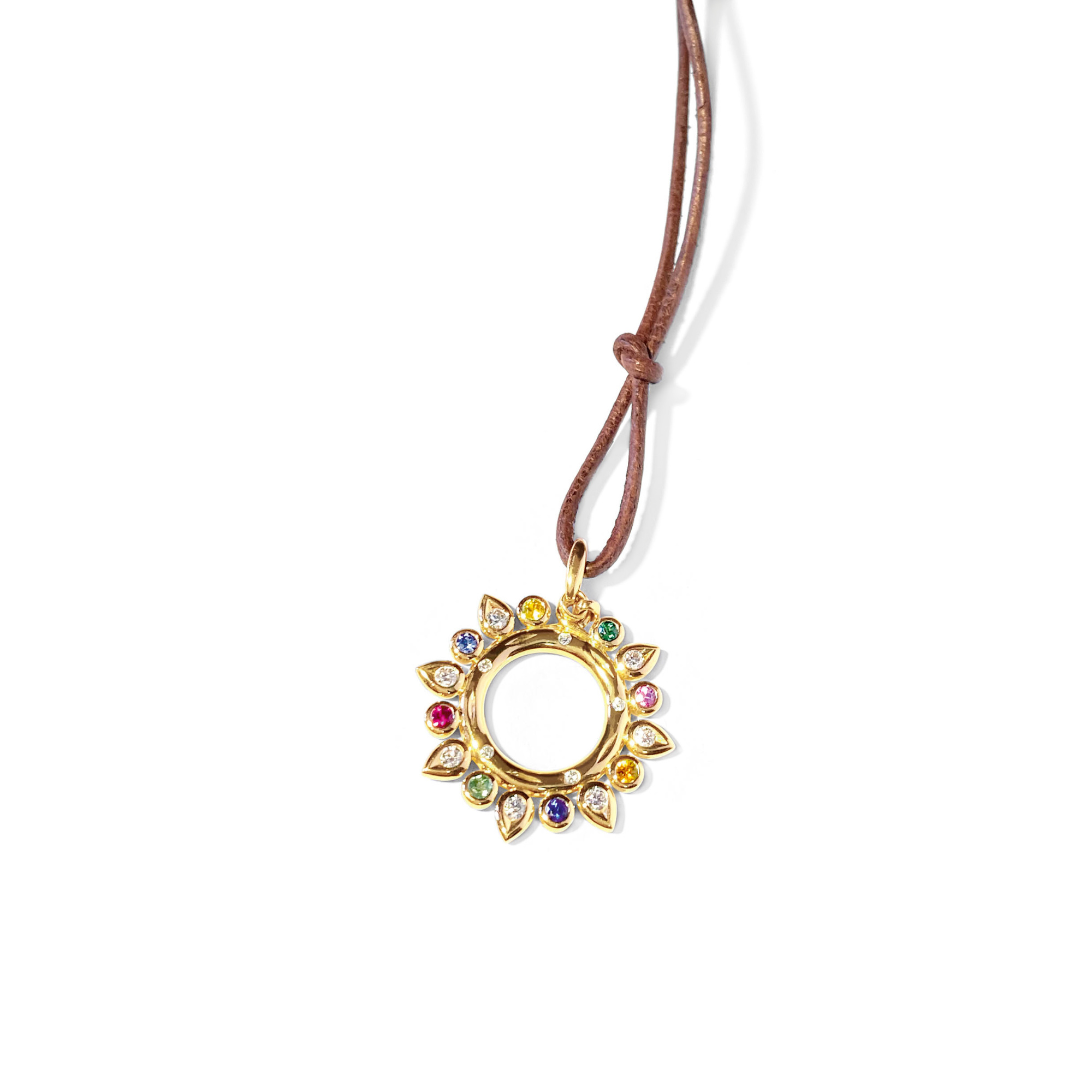 Tamara Comolli SIGNATURE Anhänger Sun 'Candy' Small (Ref: P-SIG-Sun-s-Can-yg)