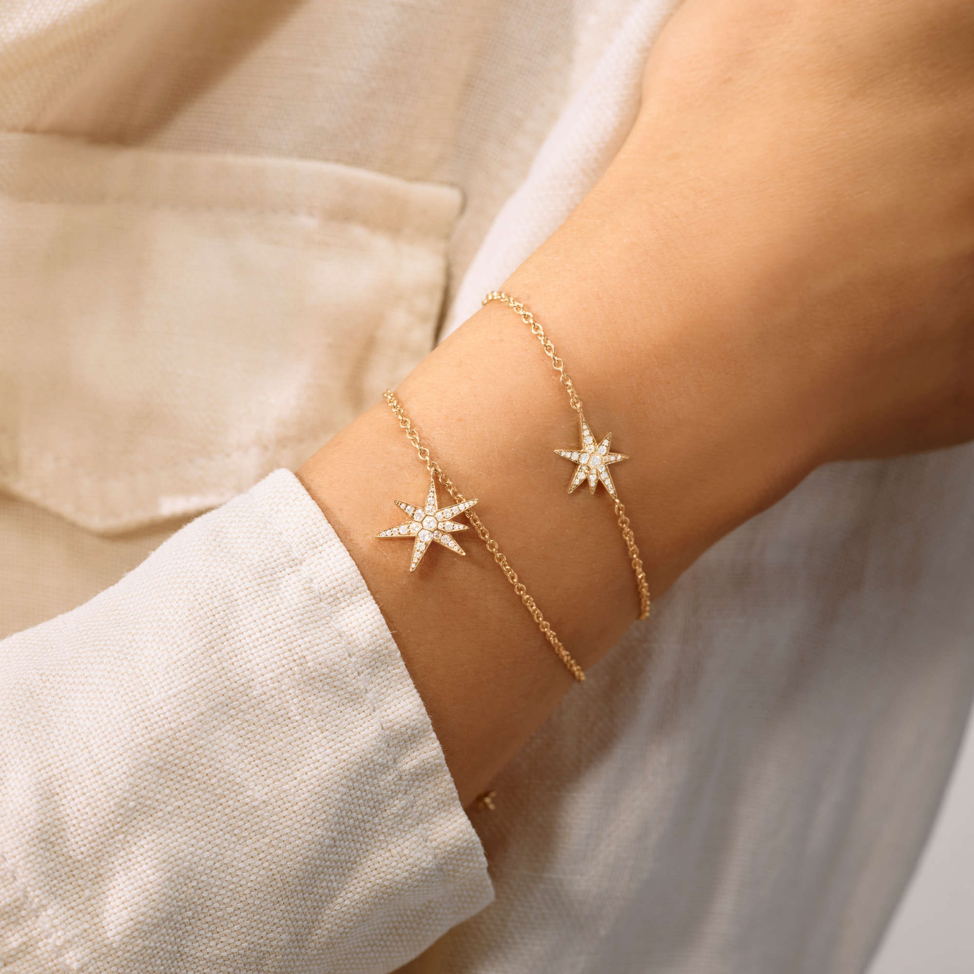 Ole Lynggaard Copenhagen Funky Stars-Armband (Ref: A3203-402)