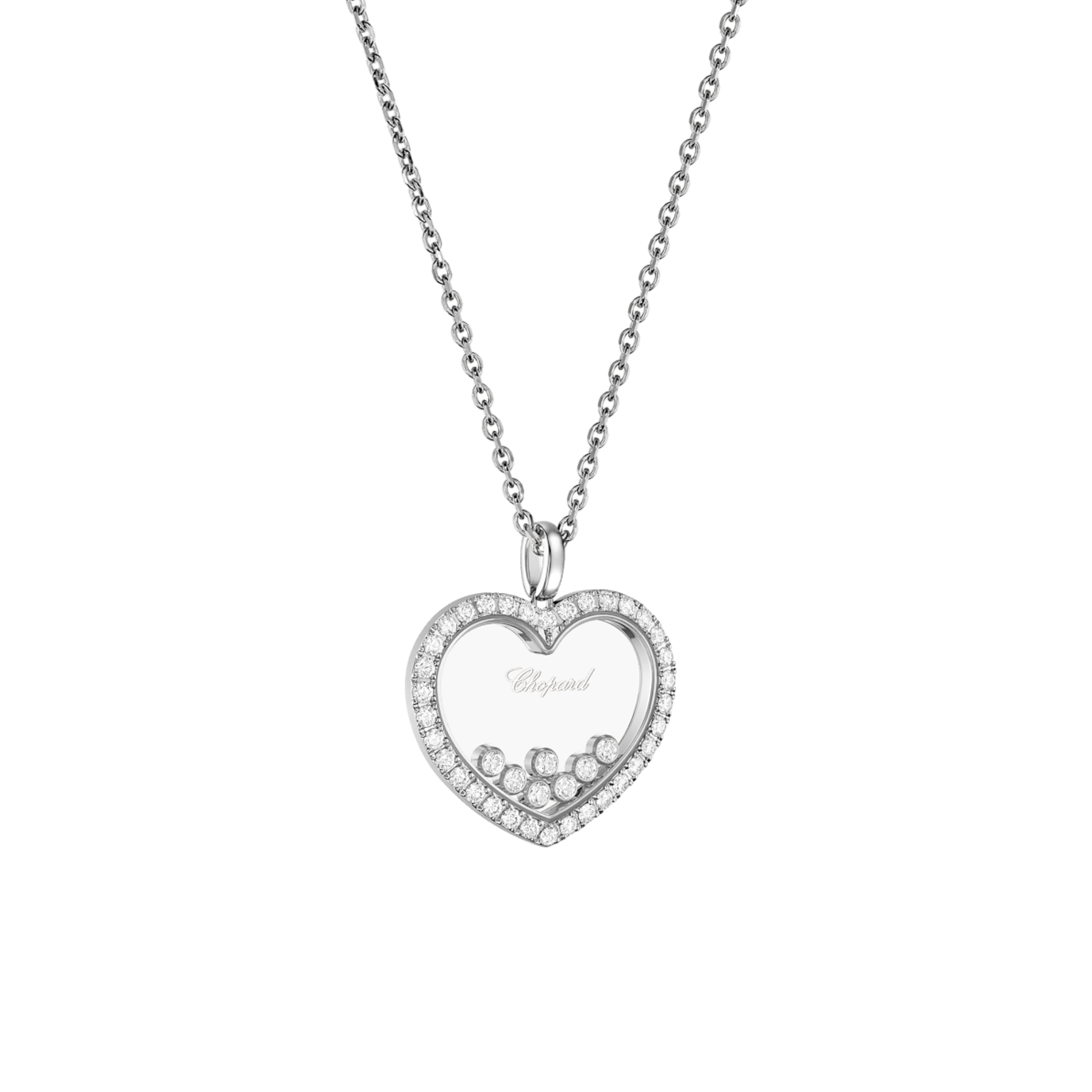 Chopard Happy Diamonds Icons Anhänger mit Halskette (Ref: 79A194-1201)